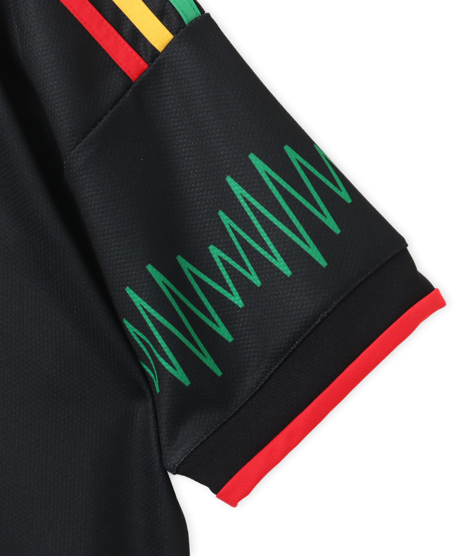 adidas ジャマイカ代表 26 × ボブ・マーリー アウェイ レプリカ ユニフォーム ブラックの画像