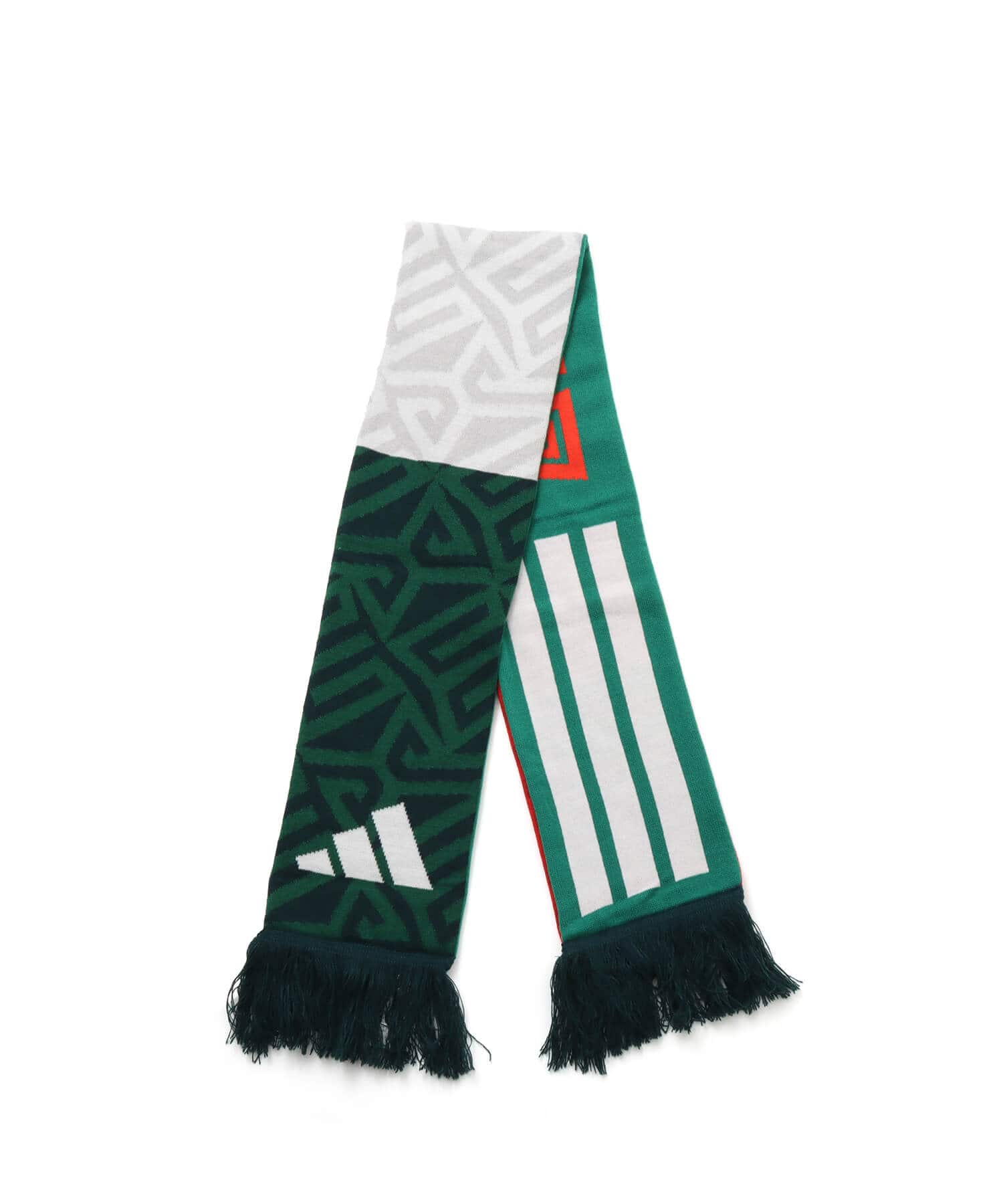 adidas メキシコ代表 SCARF ボールドグリーン/オーロラアイビーの画像
