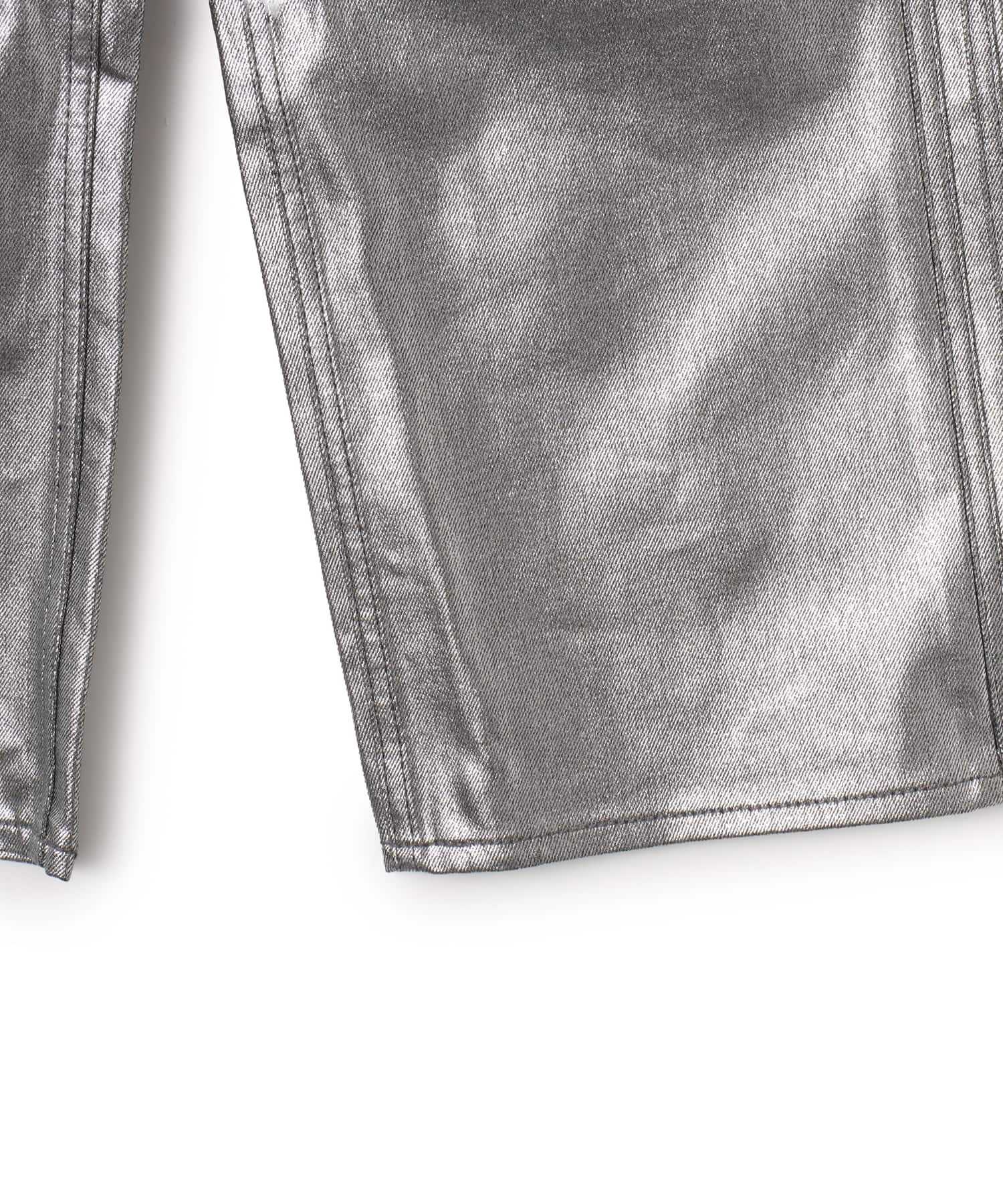 adidas FIREBIRD TRACK PANT DENIM シルバーメタリックの画像