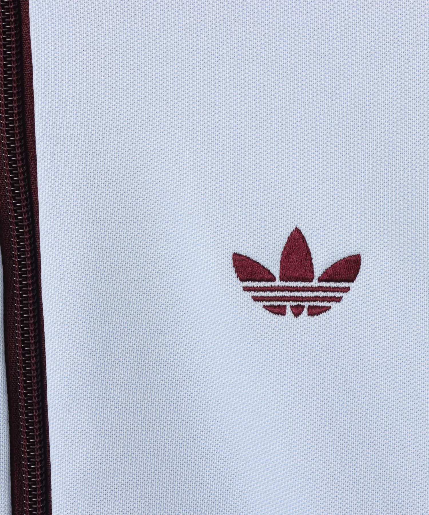 adidas CLASSIC TRACK TOP クリスタルスカイ/マルーンの画像