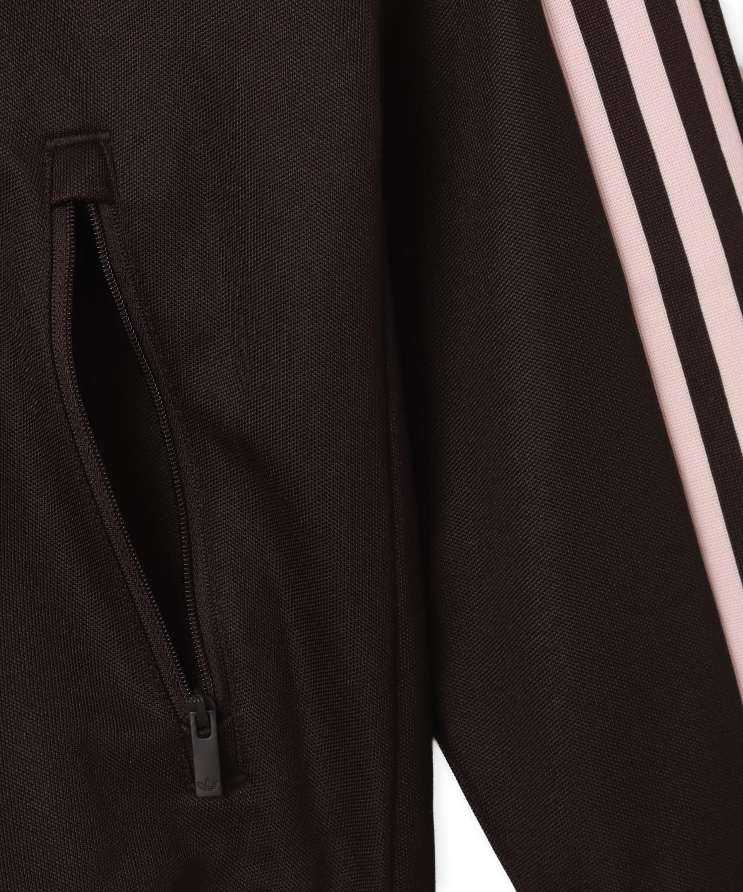 adidas CLASSIC TRACK TOP オーロラコーヒー/サンディーピンクの画像