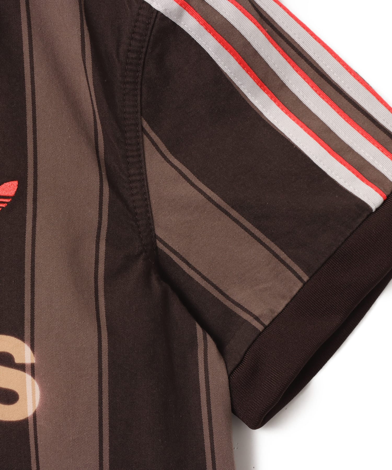 adidas TWILL FOOTBALL JERSEY オーロラコーヒーの画像