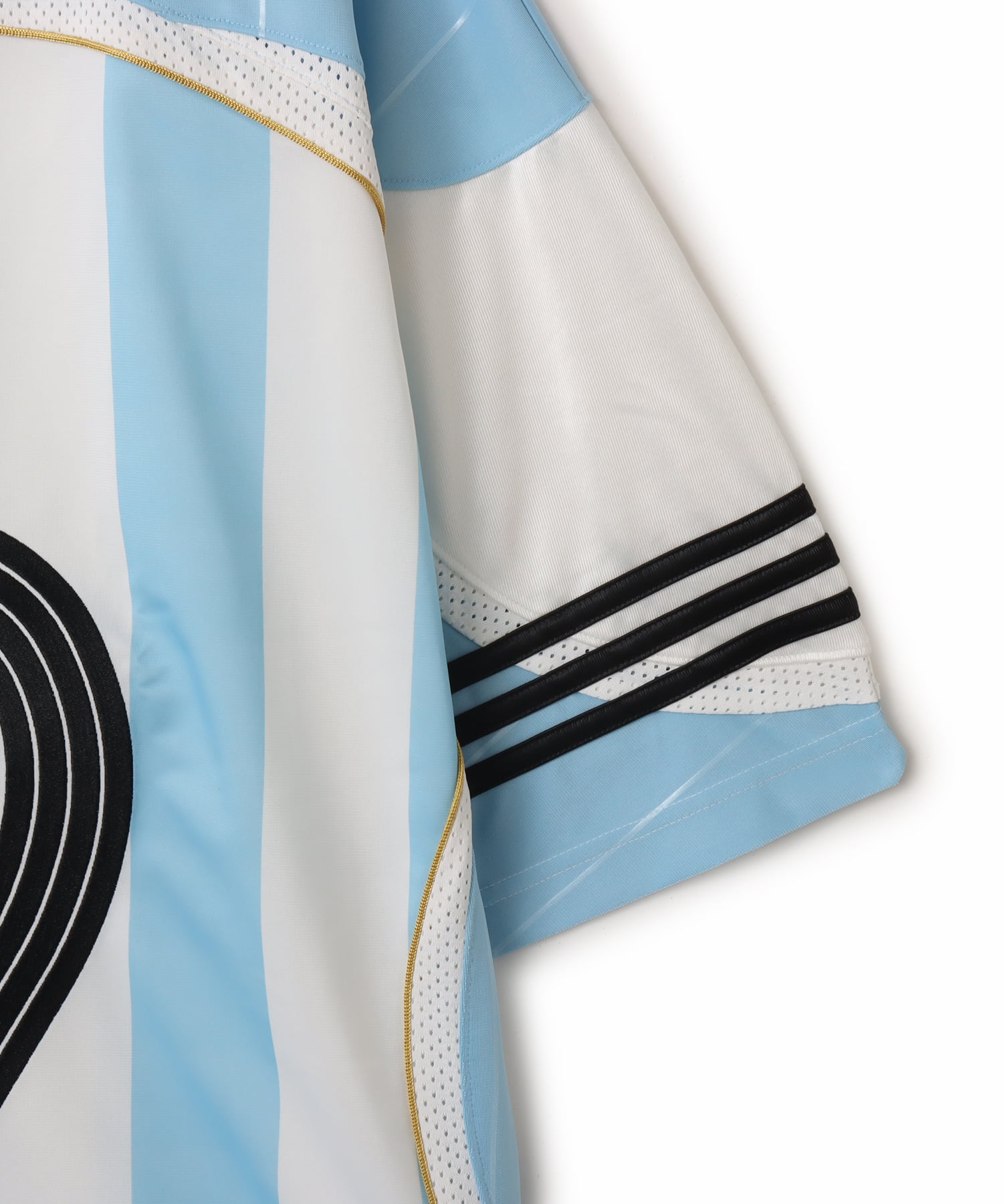adidas BRINGBACK REMIXED ARGENTINA JERSEY クリアブルー/ホワイト/ブラックの画像