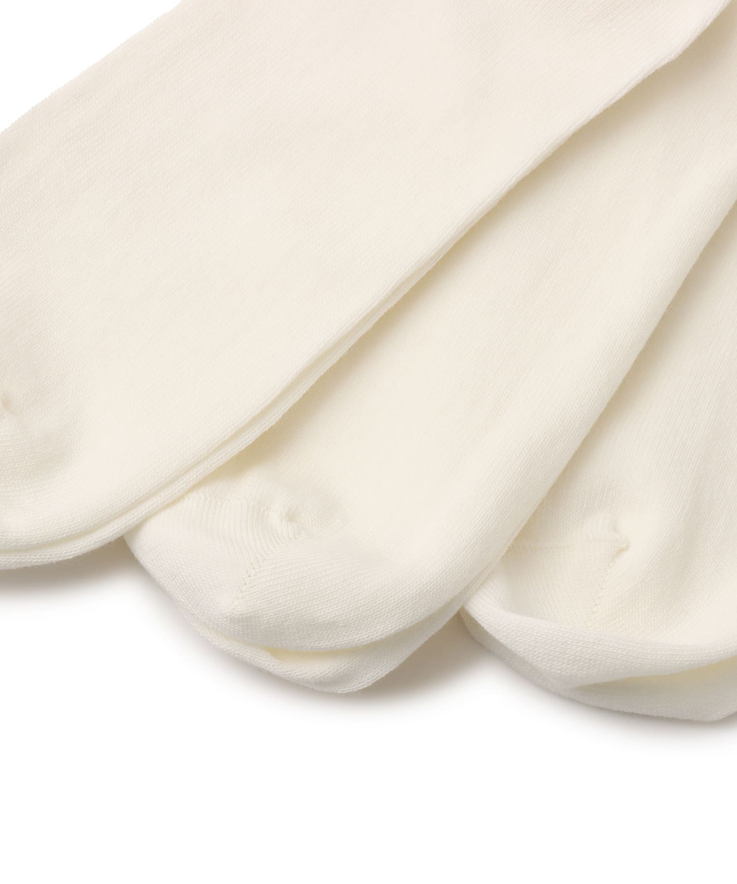 adidas 3 STRIPES CREW SOCKS 3 PAIRS オフホワイト/オフホワイト/オフホワイトの画像