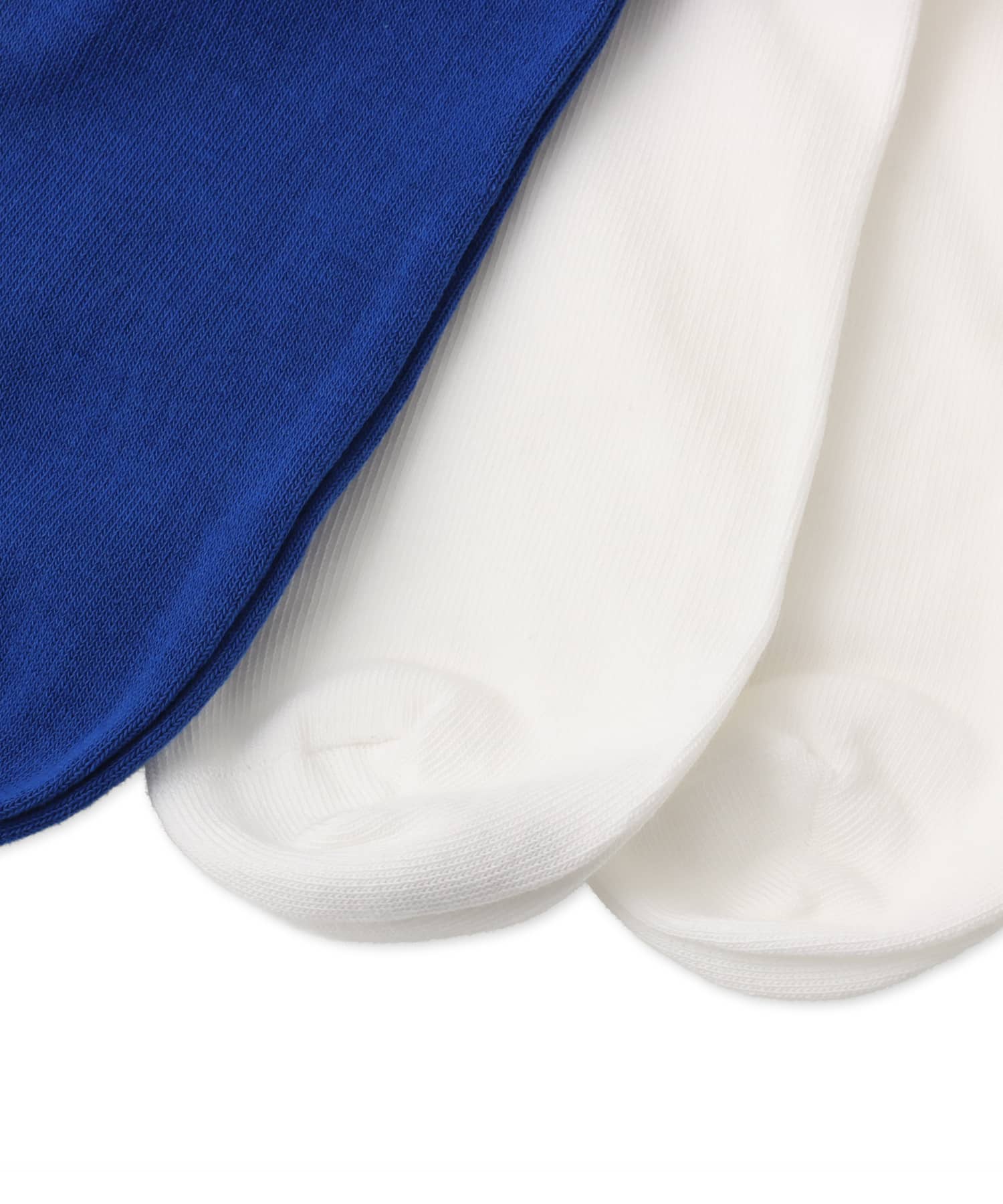 adidas 3 STRIPES CREW SOCKS 3 PAIRS ホワイト/ホワイト/カレッジロイヤルの画像