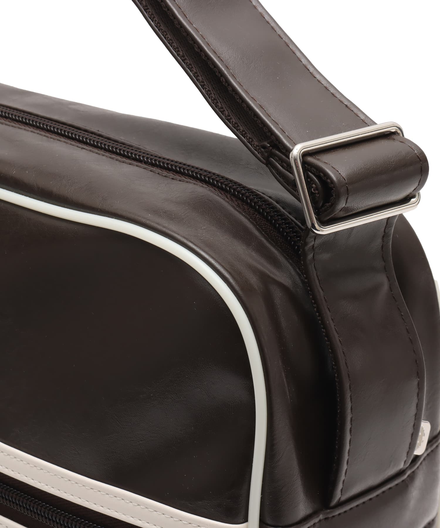 adidas BOB MARLEY BAG ダークブラウン/クリームホワイトの画像