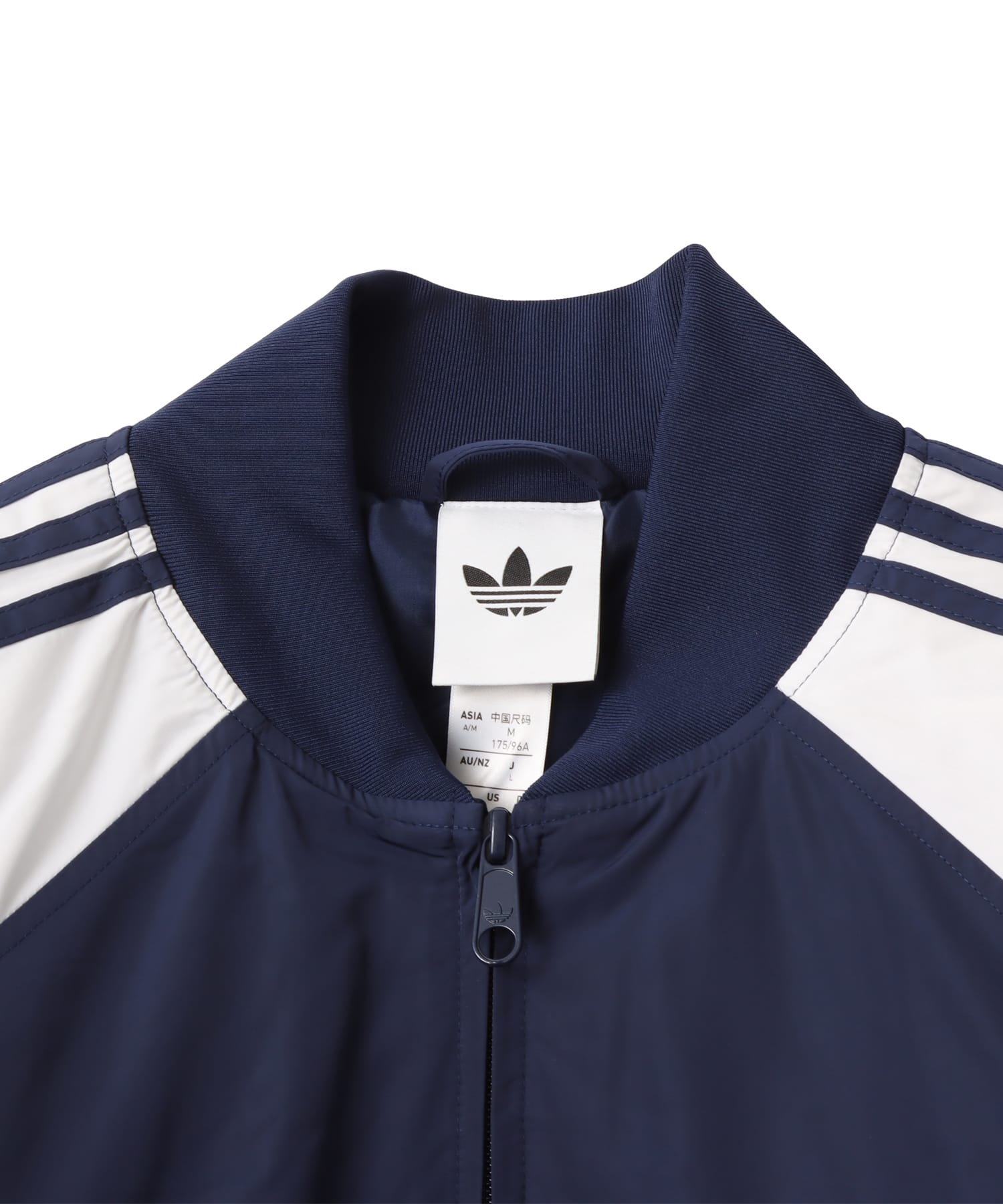 adidas STANDARD10 JKT ナイトインディゴ/ホワイトの画像