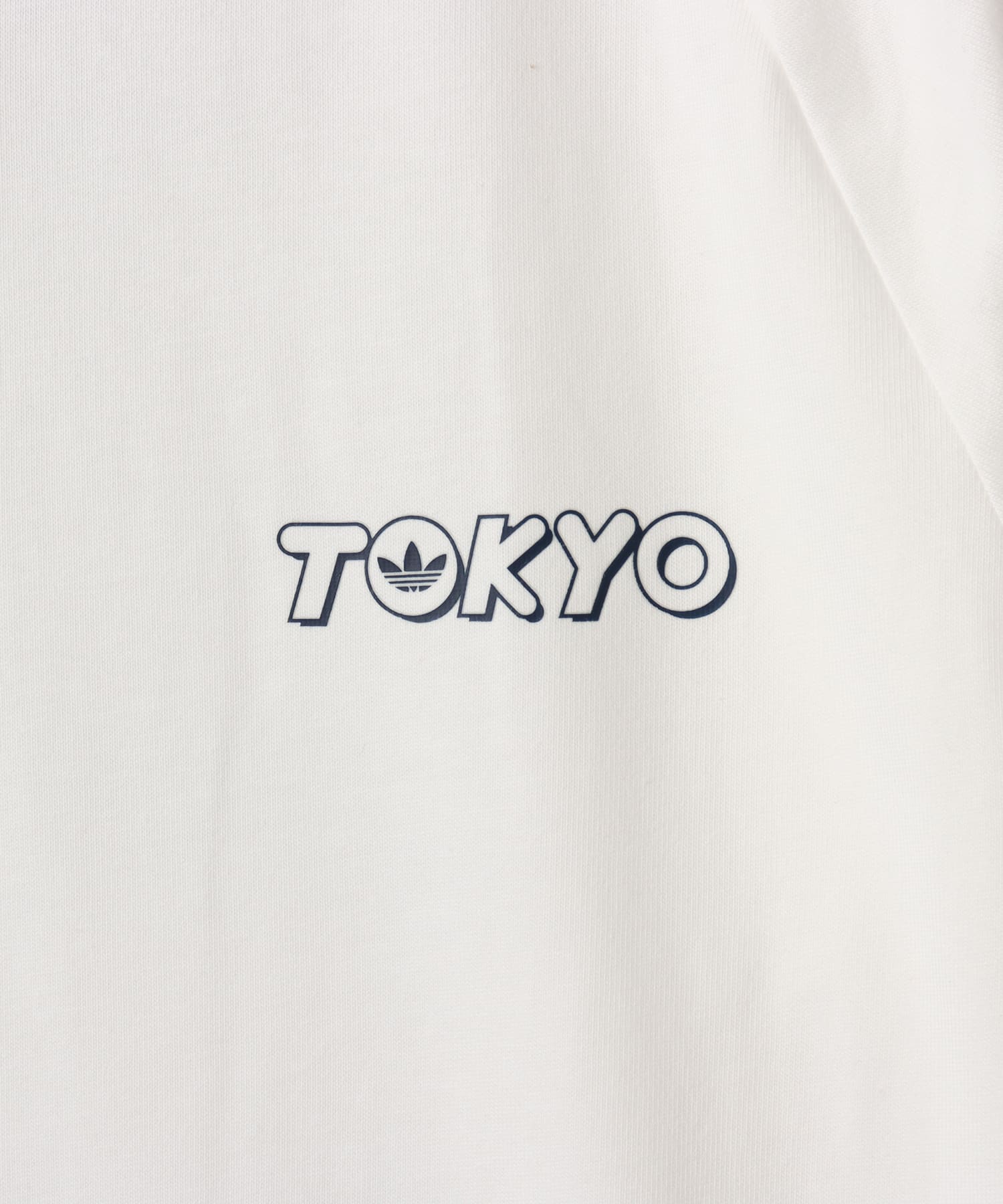 adidas TOKYO KATAKANA LONG SLEEVE T-SHIRT ホワイトの画像