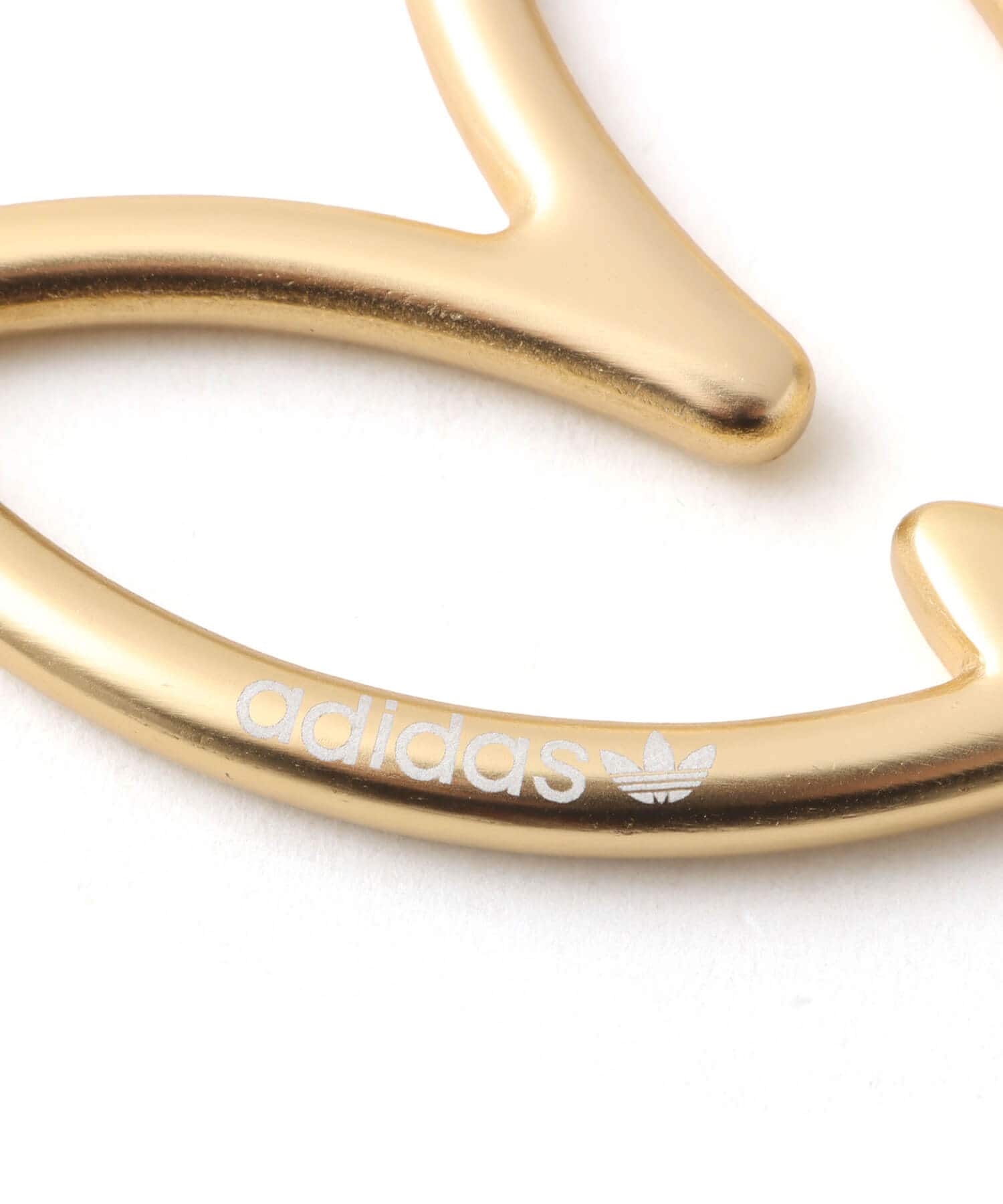 adidas KEY CHAIN ゴールドメタリック/EQTイエロー/セミルシッドレッドの画像