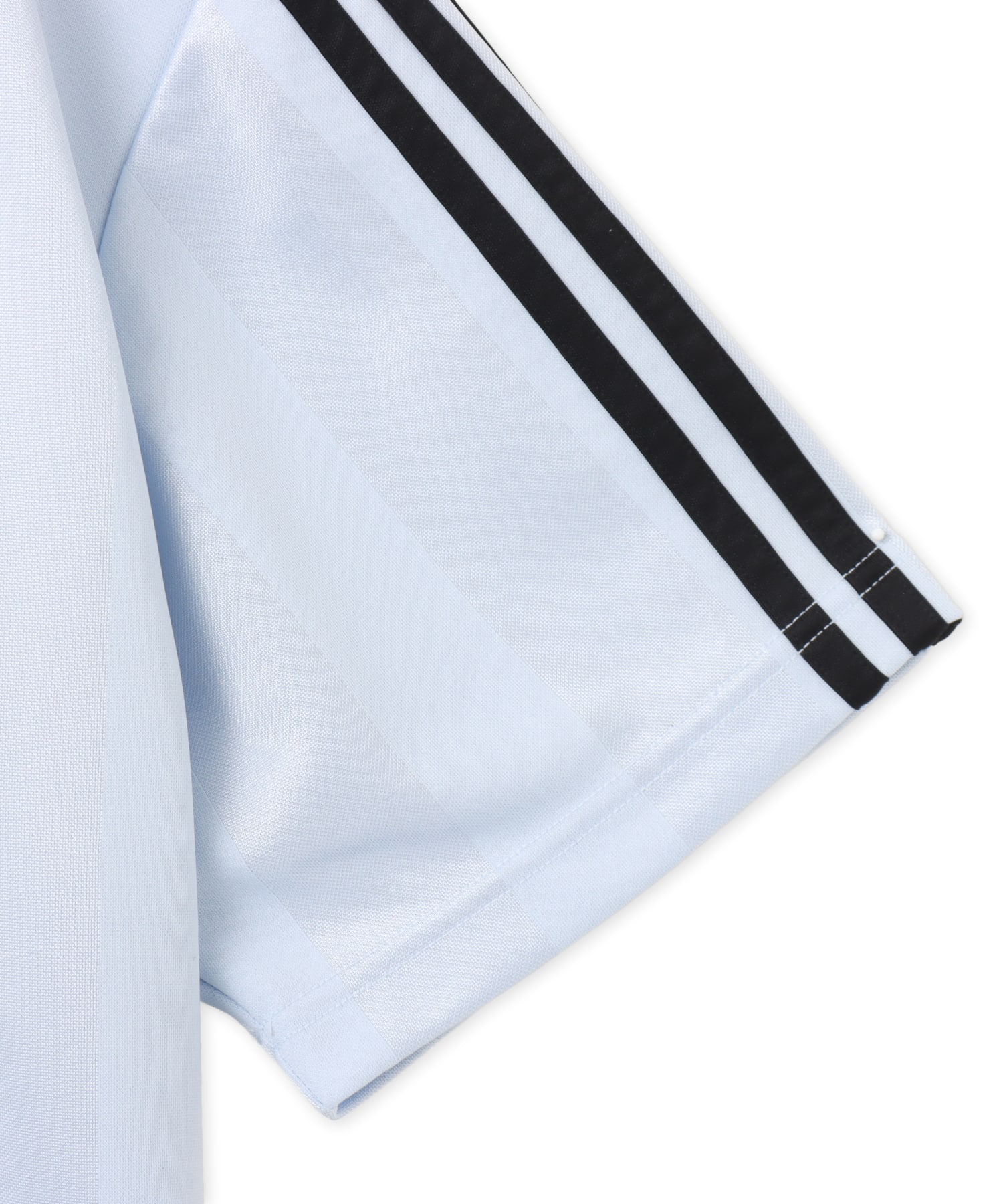 adidas ARCHIVE COLLAR ENGINEERED JERSEY クリスタルスカイの画像