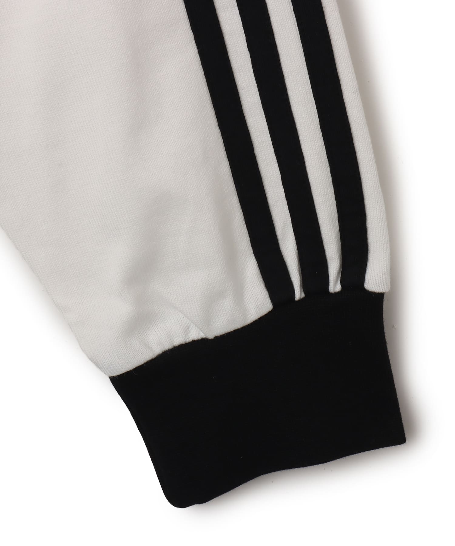 adidas 3-STRIPES RUGBY LONGSLEEVE POLO ホワイトの画像
