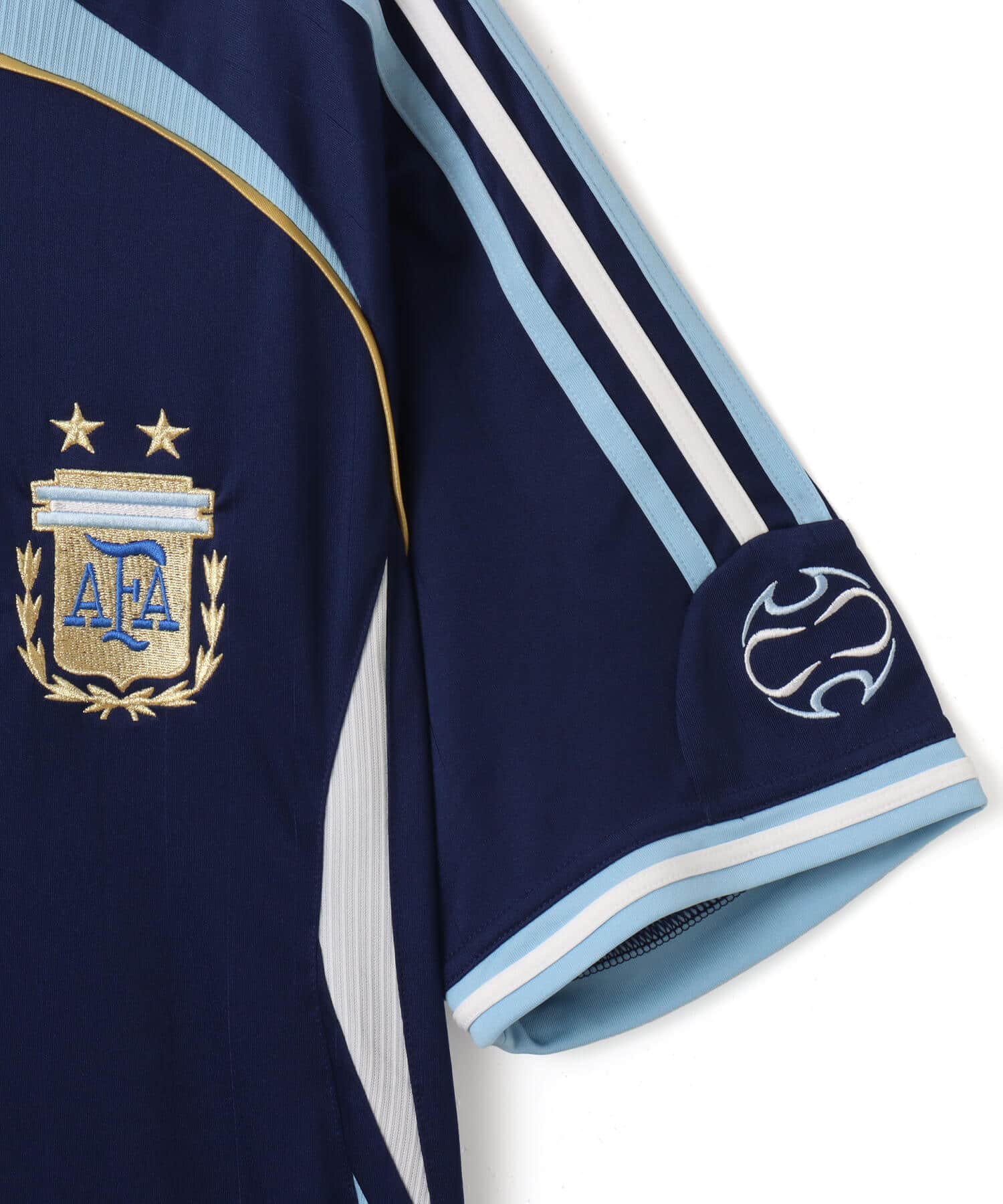 adidas アルゼンチン代表 アウェイ ユニフォーム 2006 ダークブルーの画像