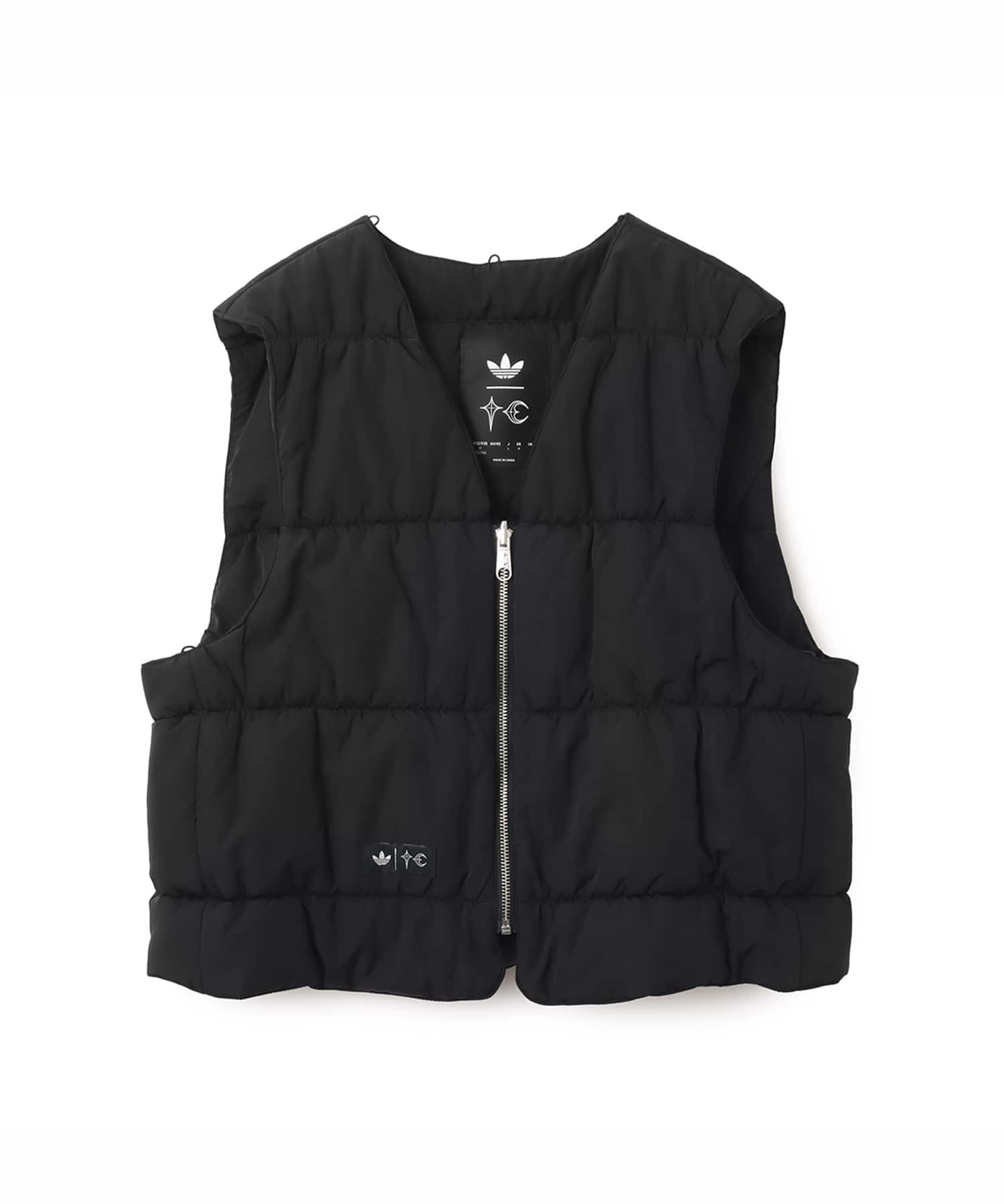 adidas THUG CLUB SUPERSTAR JACKET ブラック/ホワイトの画像