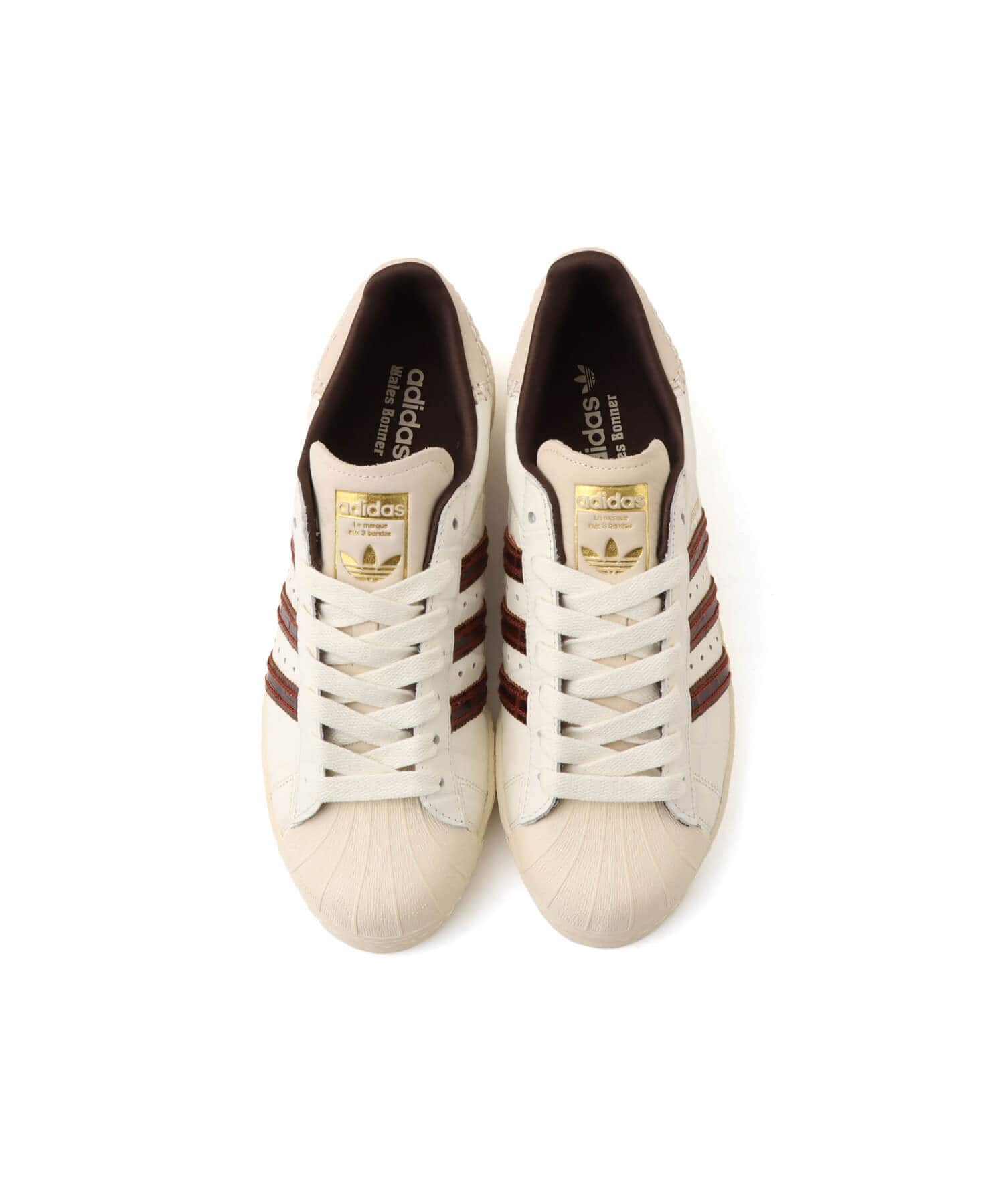 adidas WALES BONNER SUPERSTAR WONWHI/FOXBRN/WONWHIの画像