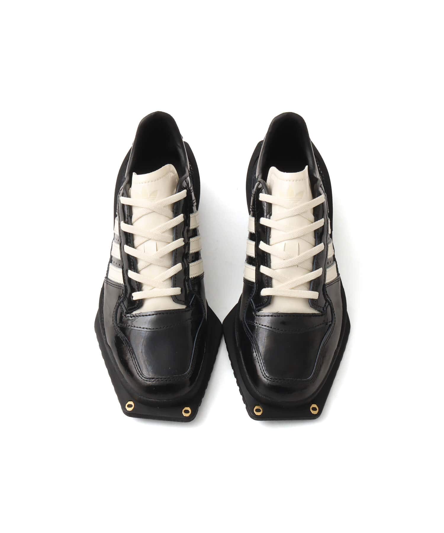 adidas FORUM SQ W CBLACK/CREWHT/GOLDMTの画像