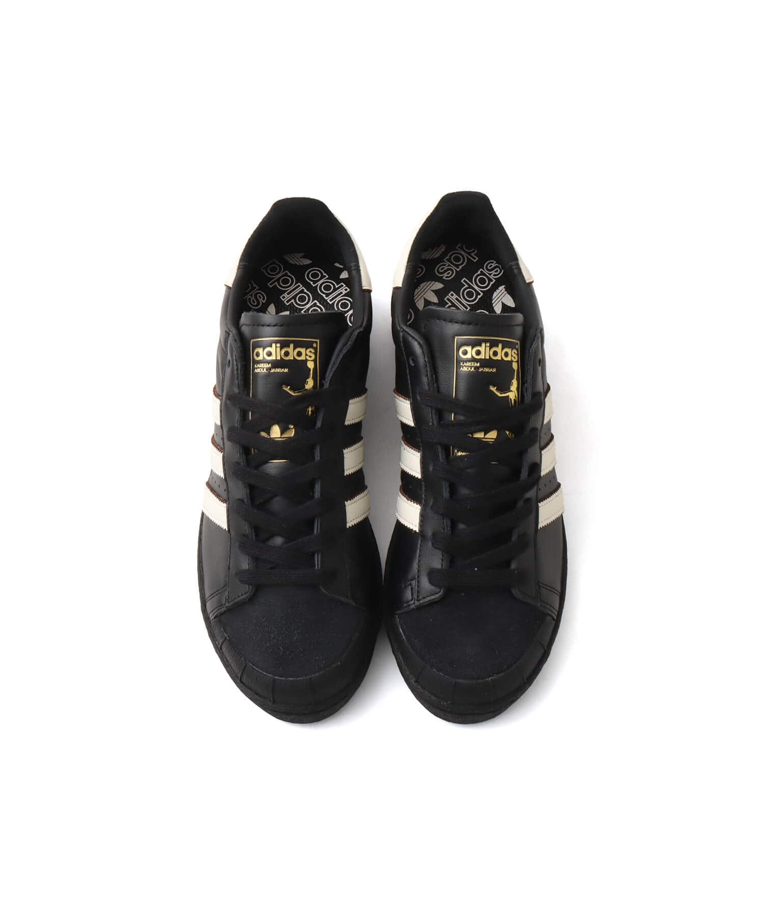 adidas JABBAR HALF SHELL OG CBLACK/OWHITE/GOLDMTの画像