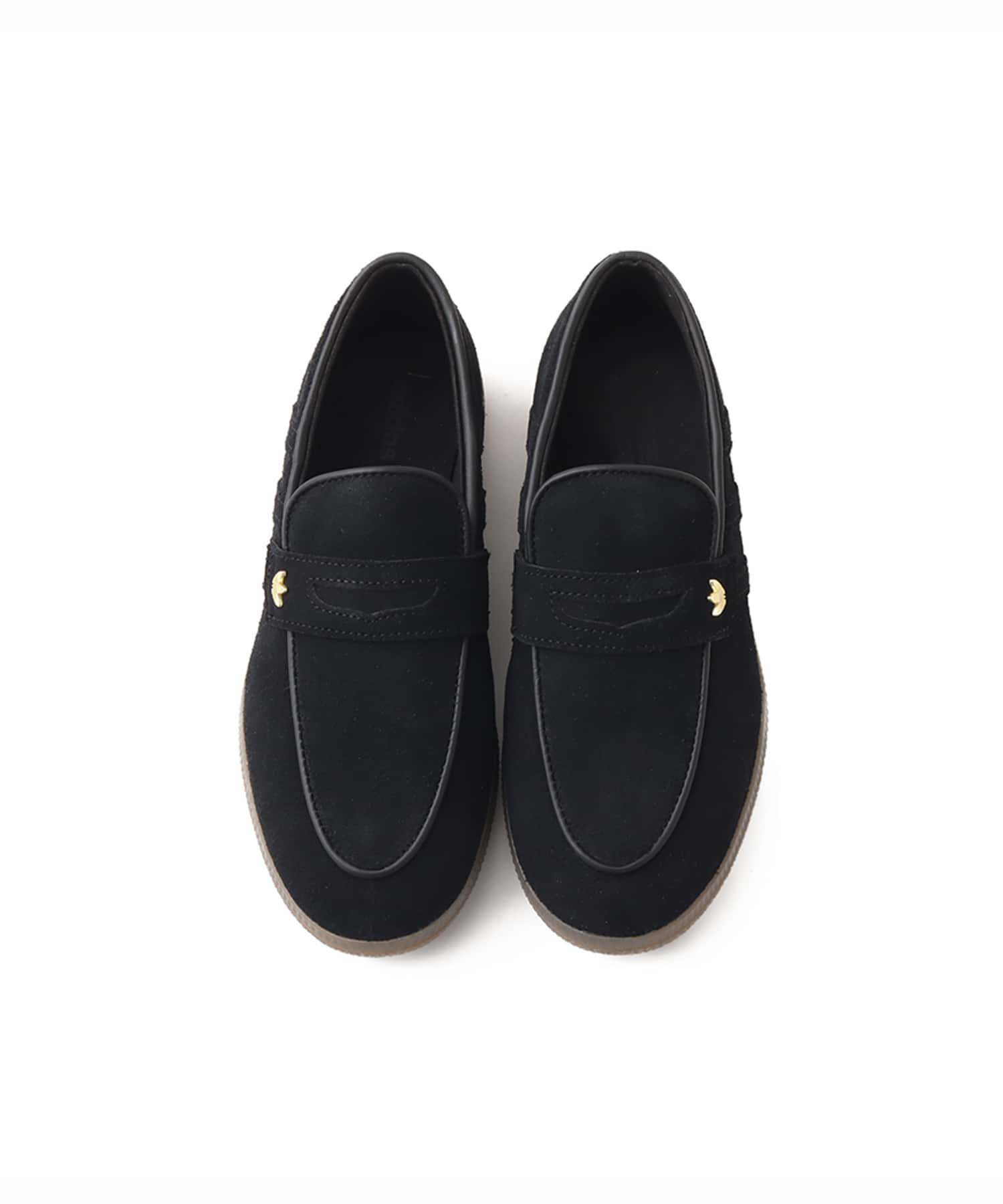 adidas HANDBALL SPEZIAL LOAFER W CBLACK/CBLACK/GUM5の画像