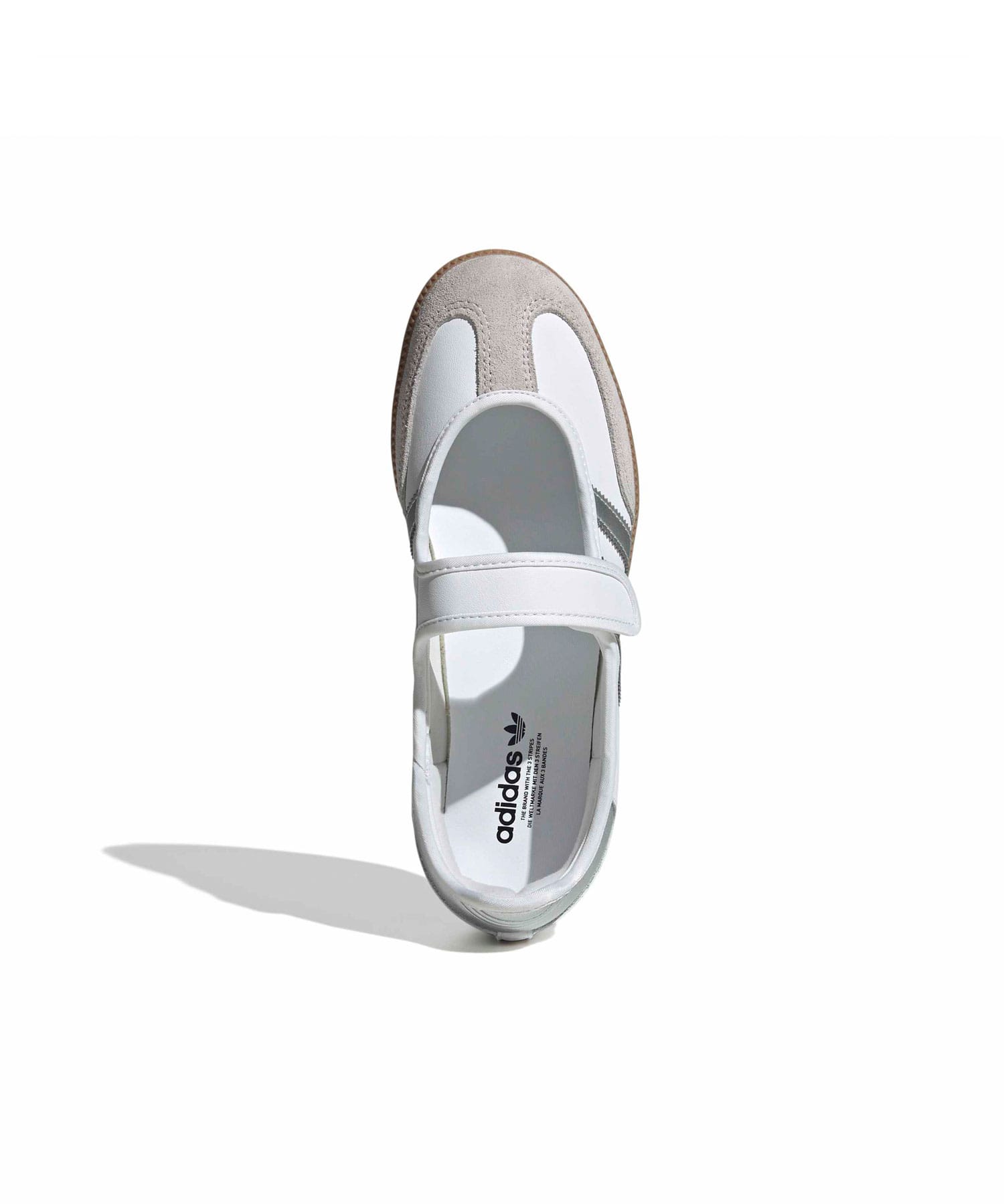 adidas SAMBA JANE W FTWWHT/SILVMT/GUM4の画像