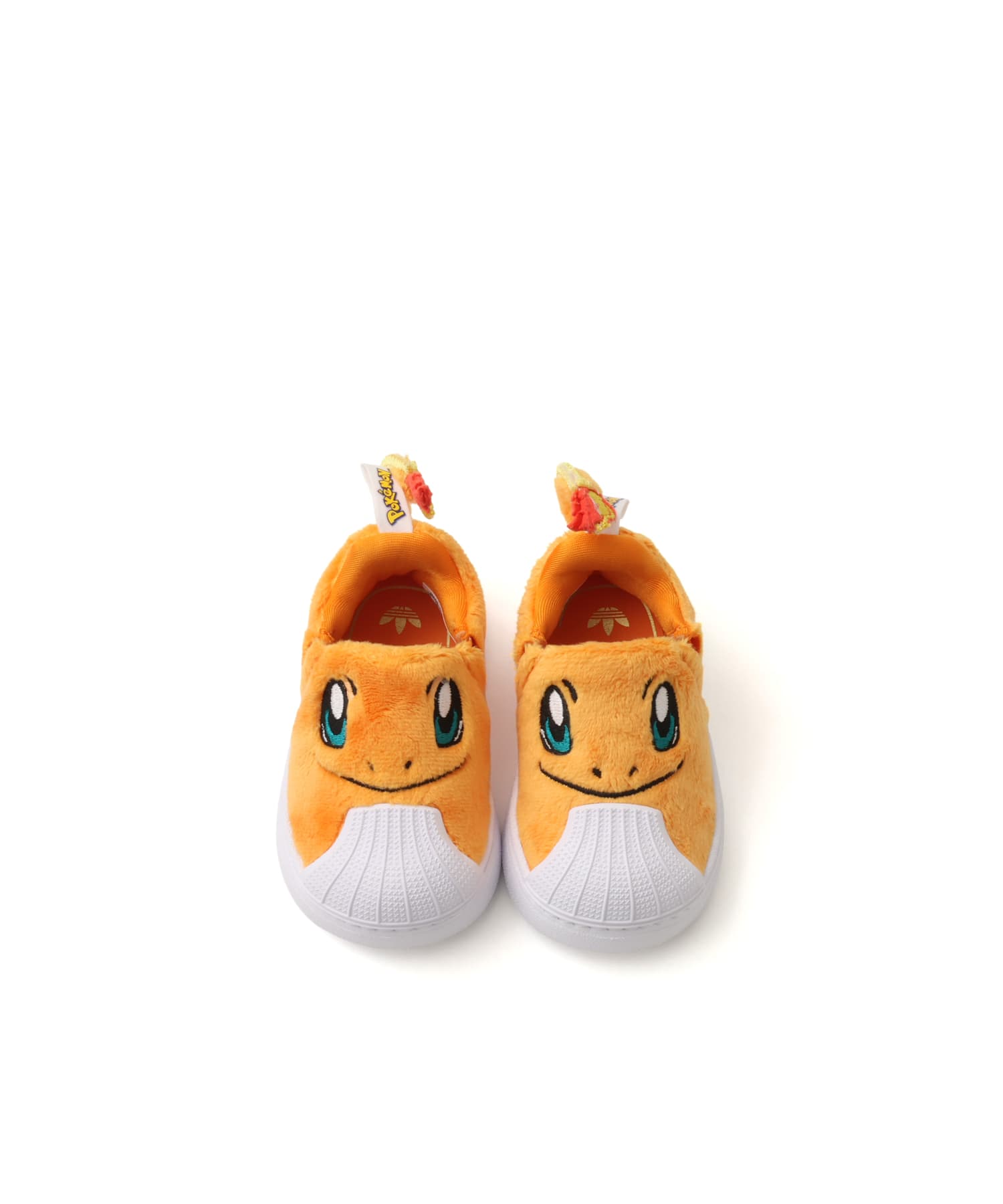 adidas POKEMON SUPERSTAR QUICKON ORANGE/FTWWHT/EQTGRNの画像
