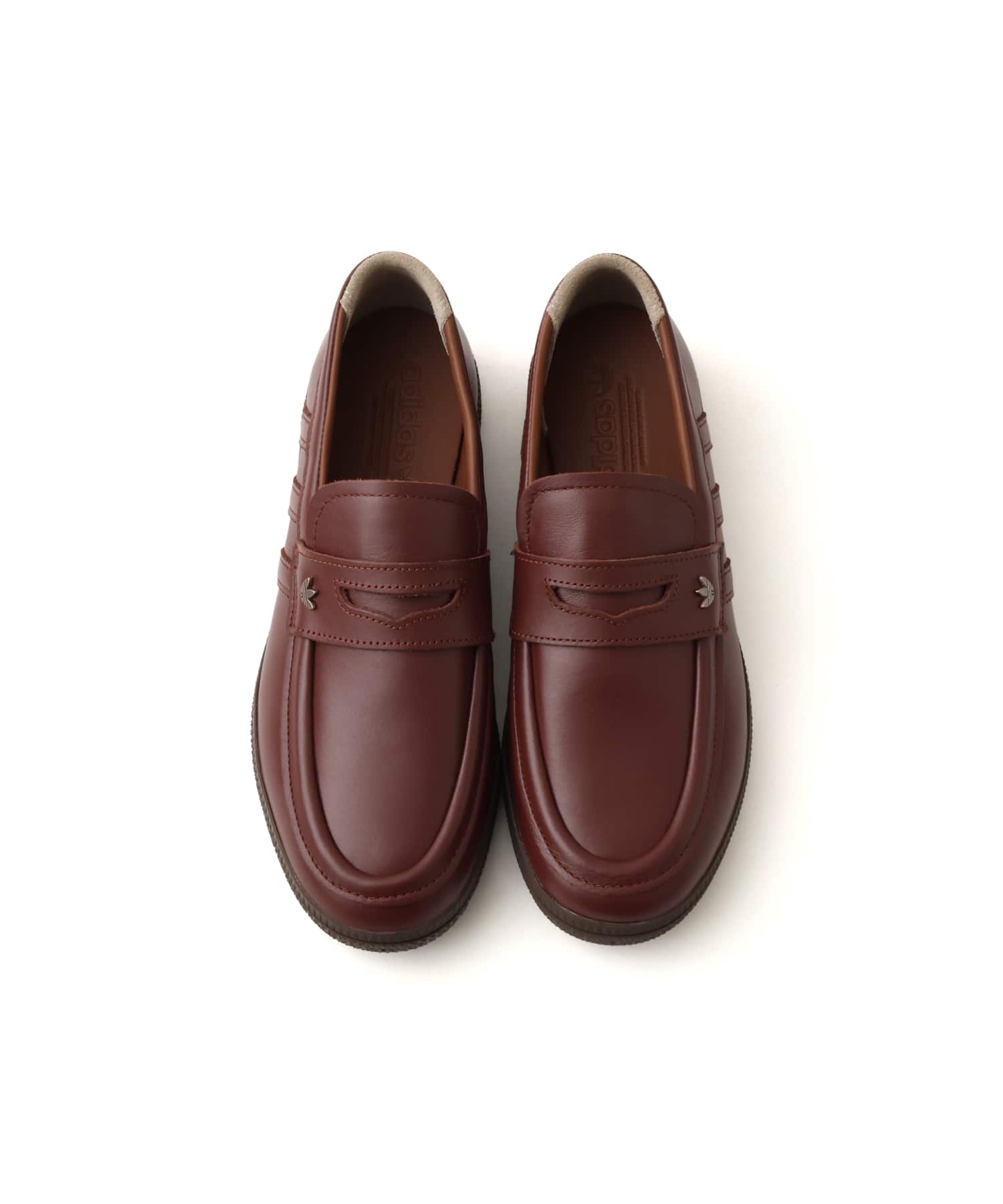 adidas HANDBALL SPEZIAL LOAFER PREM FOXBRN/FOXBRN/DBROWNの画像