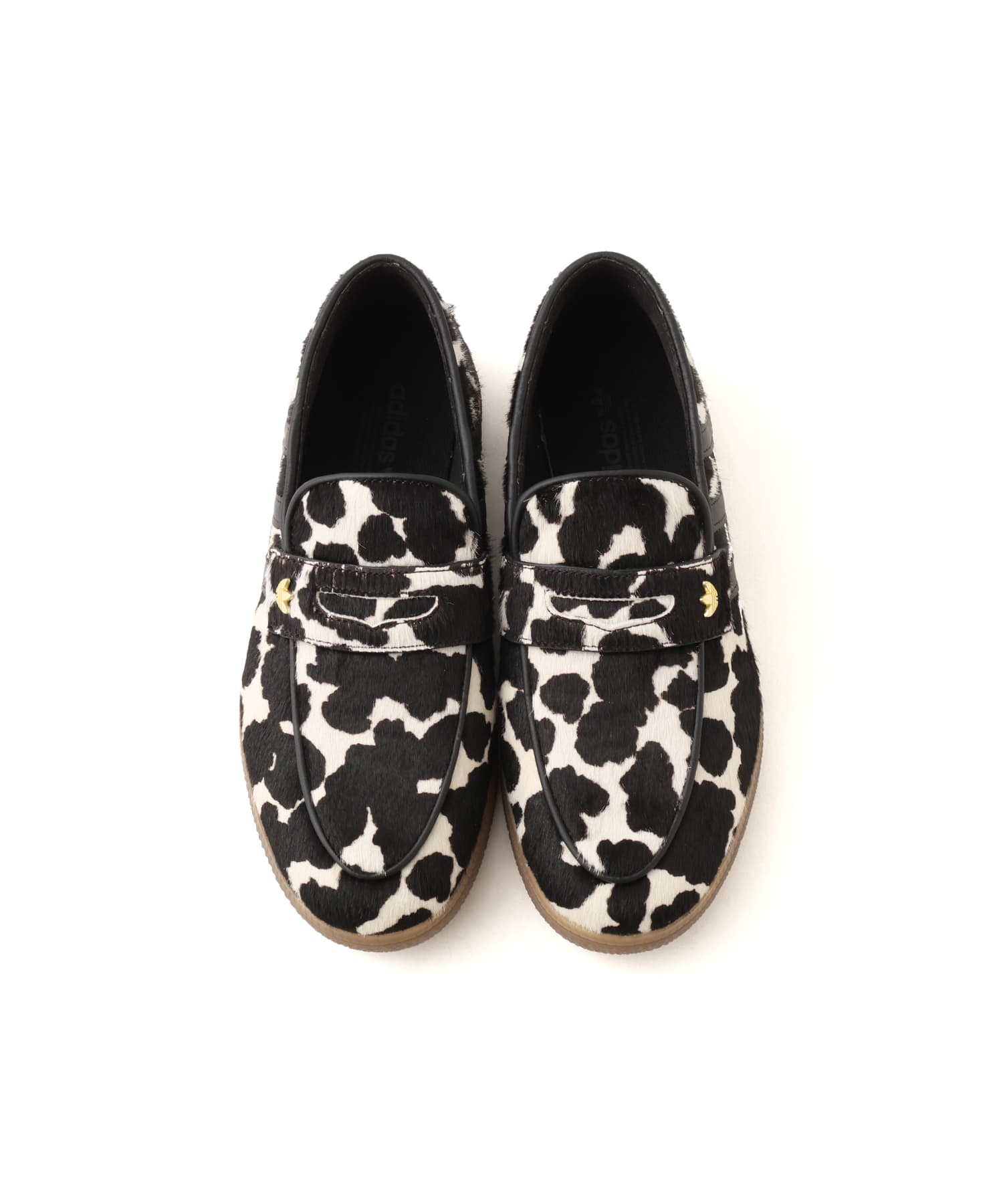 adidas HANDBALL SPEZIAL LOAFER W SUPCOL/CBLACK/GOLDMTの画像