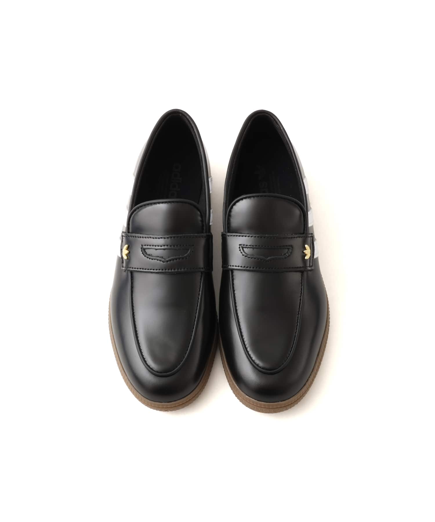 adidas HANDBALL SPEZIAL LOAFER W CBLACK/FTWWHT/GUM5の画像