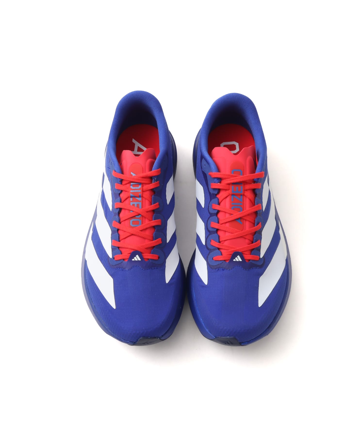 adidas Adizero EVO SL WVN M LUCBLU/PURRUB/FTWWHTの画像