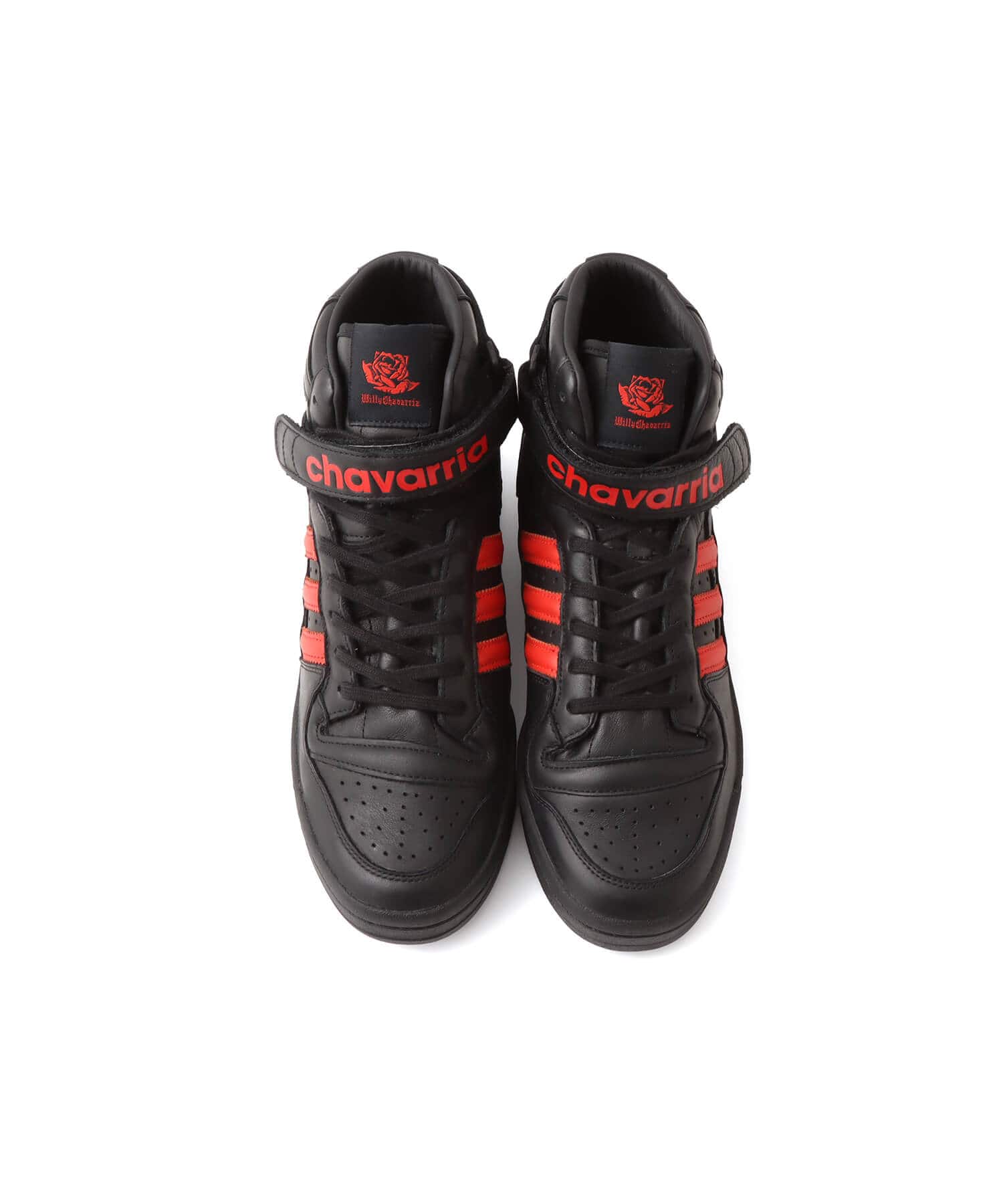 adidas CHAVARRIA FORUM 84 HI CBLACK/CBLACK/REDの画像