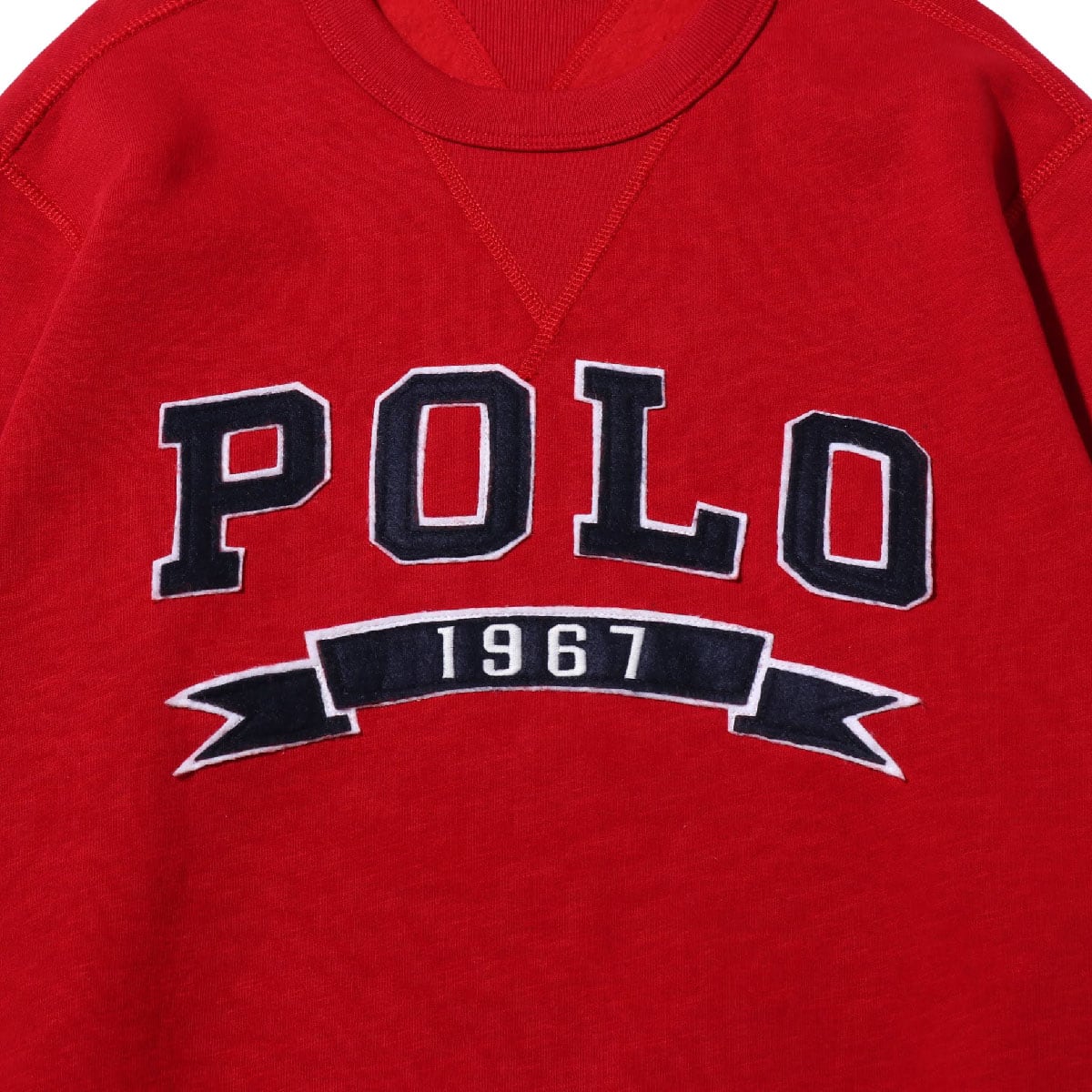 POLO RALPH LAUREN LSCNM1-LONG SLEEVE-KNIT RED 18HO-Iの画像