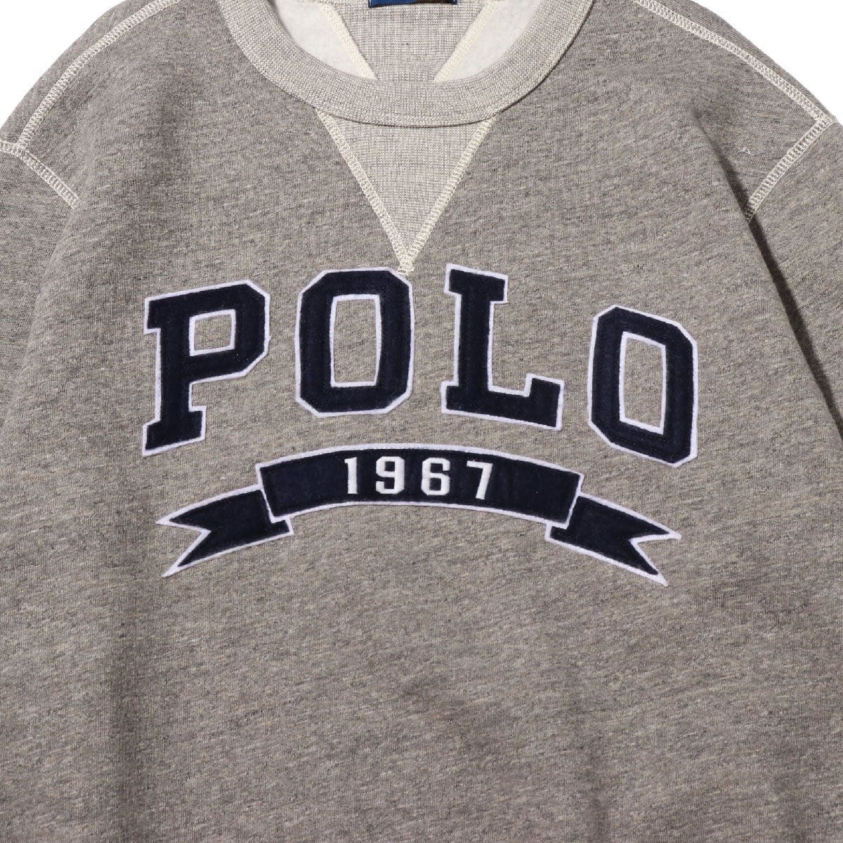 POLO RALPH LAUREN LSCNM1-LONG SLEEVE-KNIT GREY 18HO-Iの画像