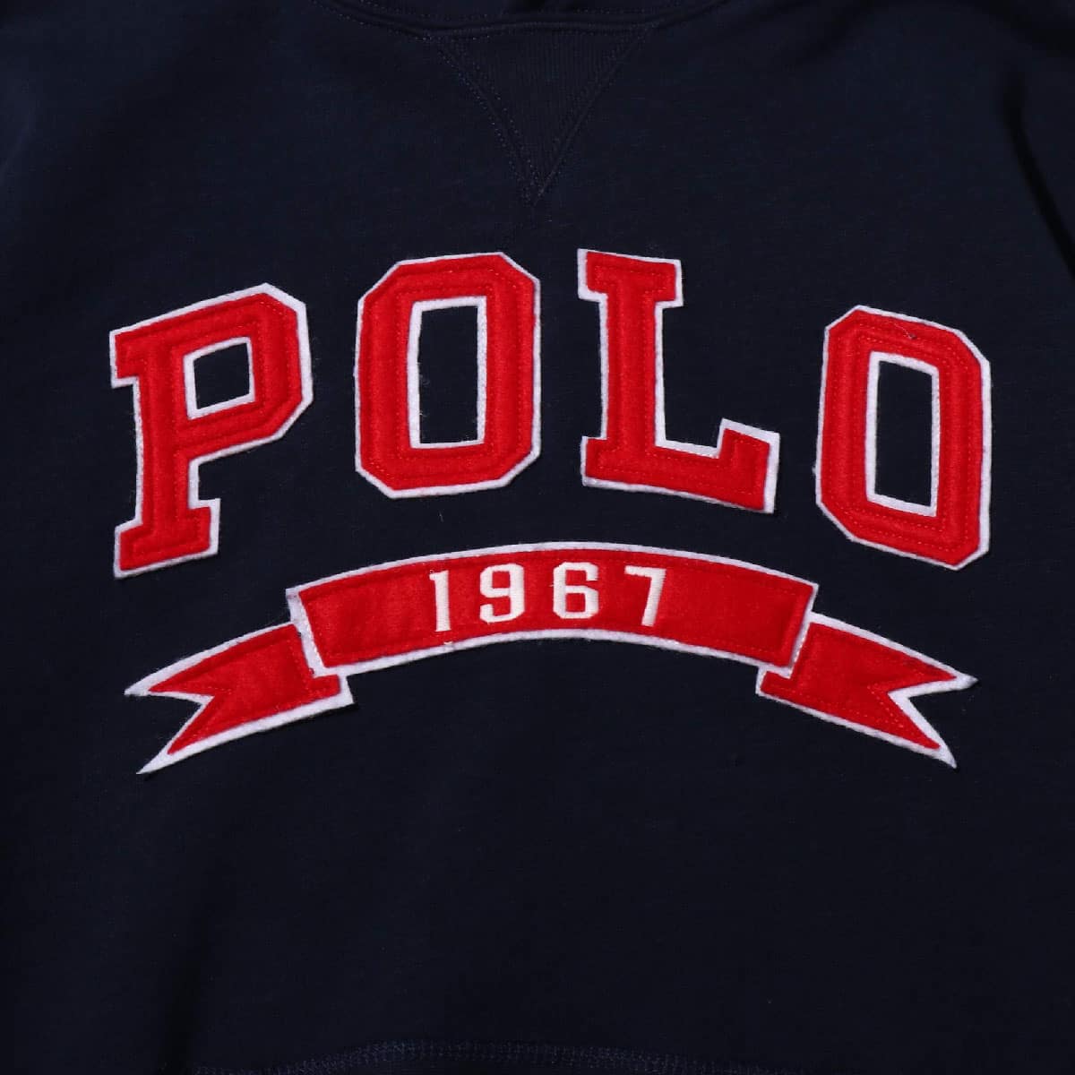 POLO RALPH LAUREN LSPOHOODM2-LONG SLEEVE-KNIT NAVY 18HO-Iの画像