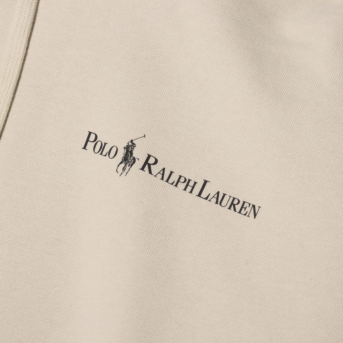 POLO RALPH LAUREN HEAVY WEIGHT SWEAT HOODY LIGHT BEIGE 23FW-Iの画像