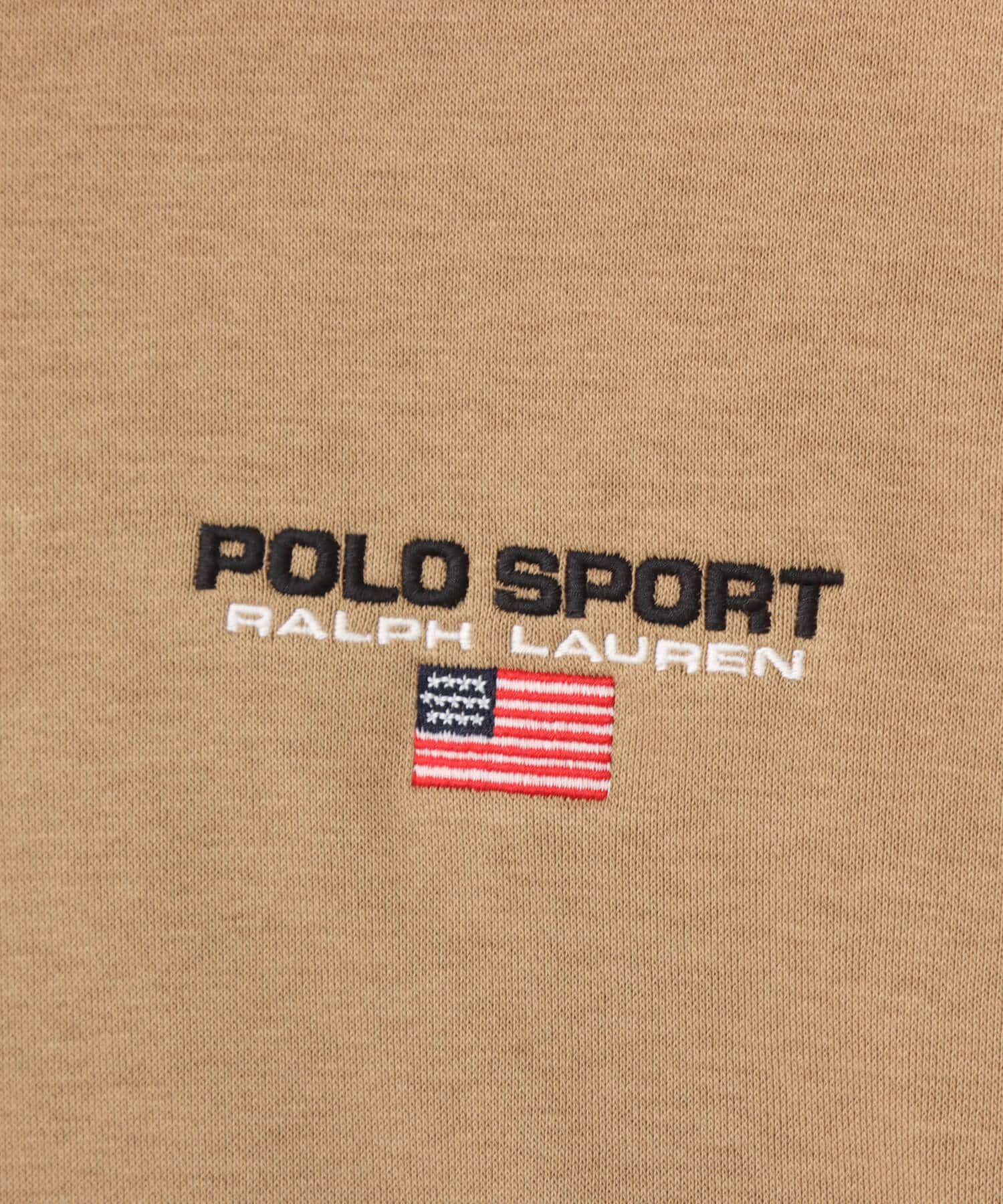 POLO RALPH LAUREN Relaxed Fit Polo Sport Hoodie DESERT KHAKIの画像