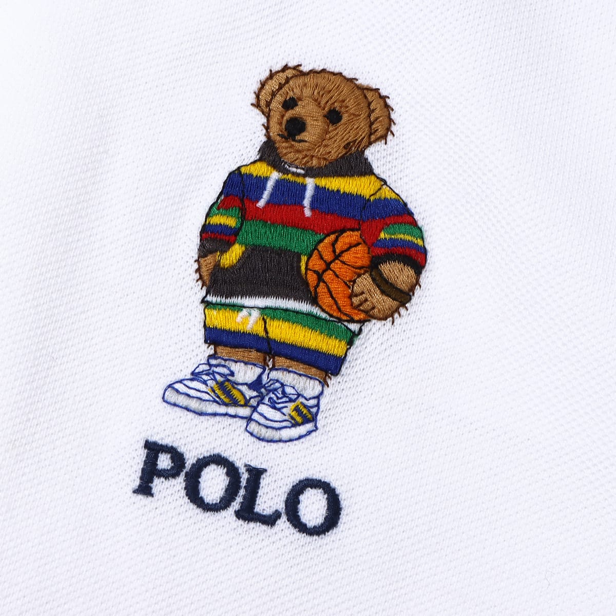 POLO RALPH LAUREN POLO BEAR POLO SHIRTS WHITE 22FW-I