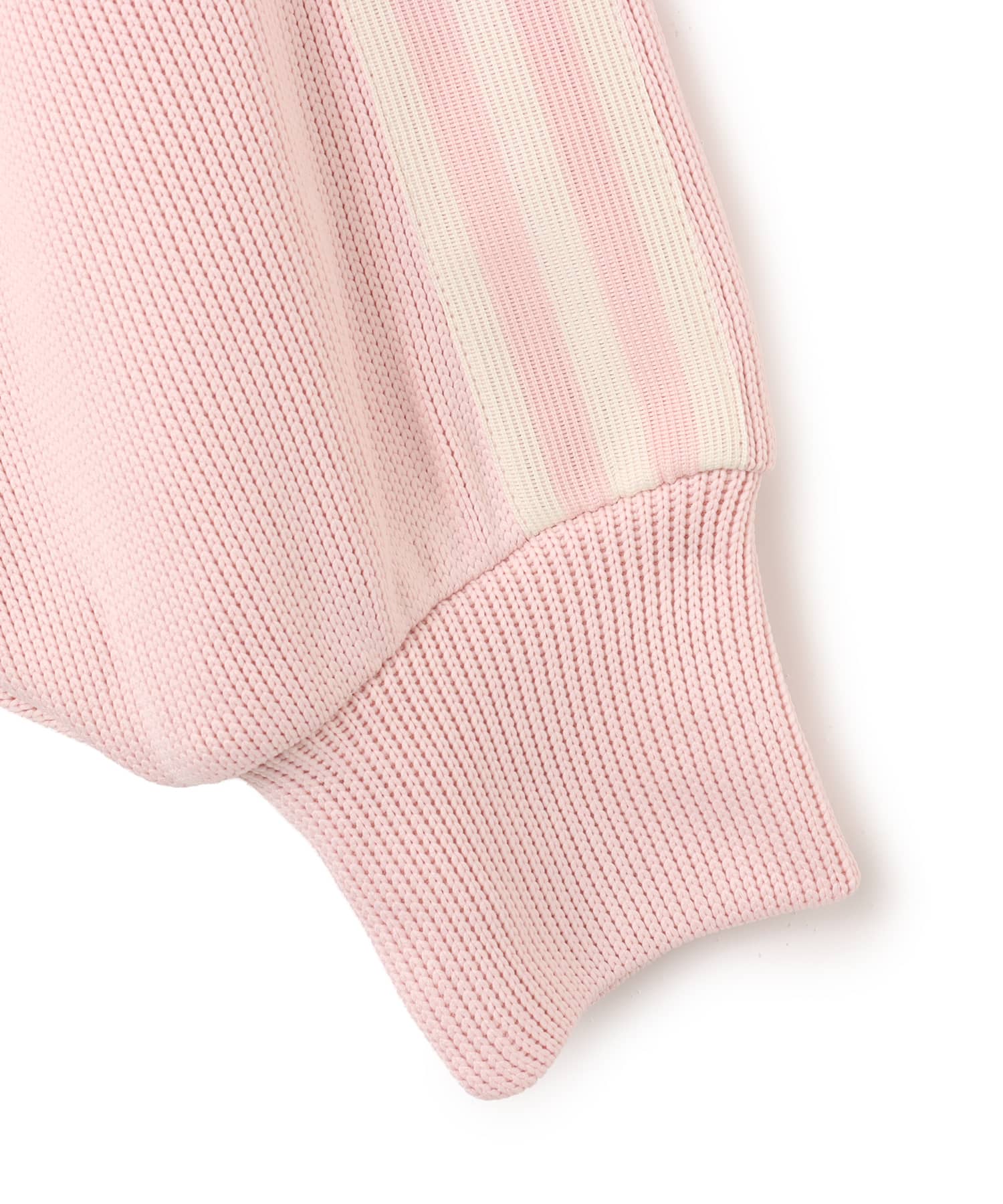 adidas KNIT BALOON TRACK TOP サンディーピンクの画像