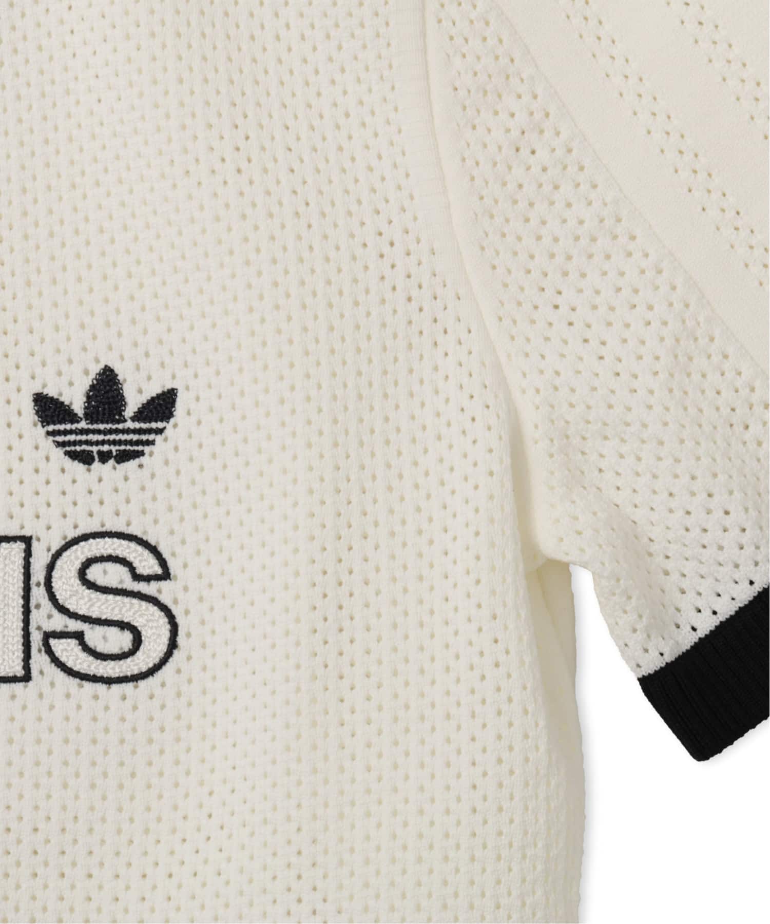 adidas MESH CALI TEE クラウドホワイト/ブラックの画像