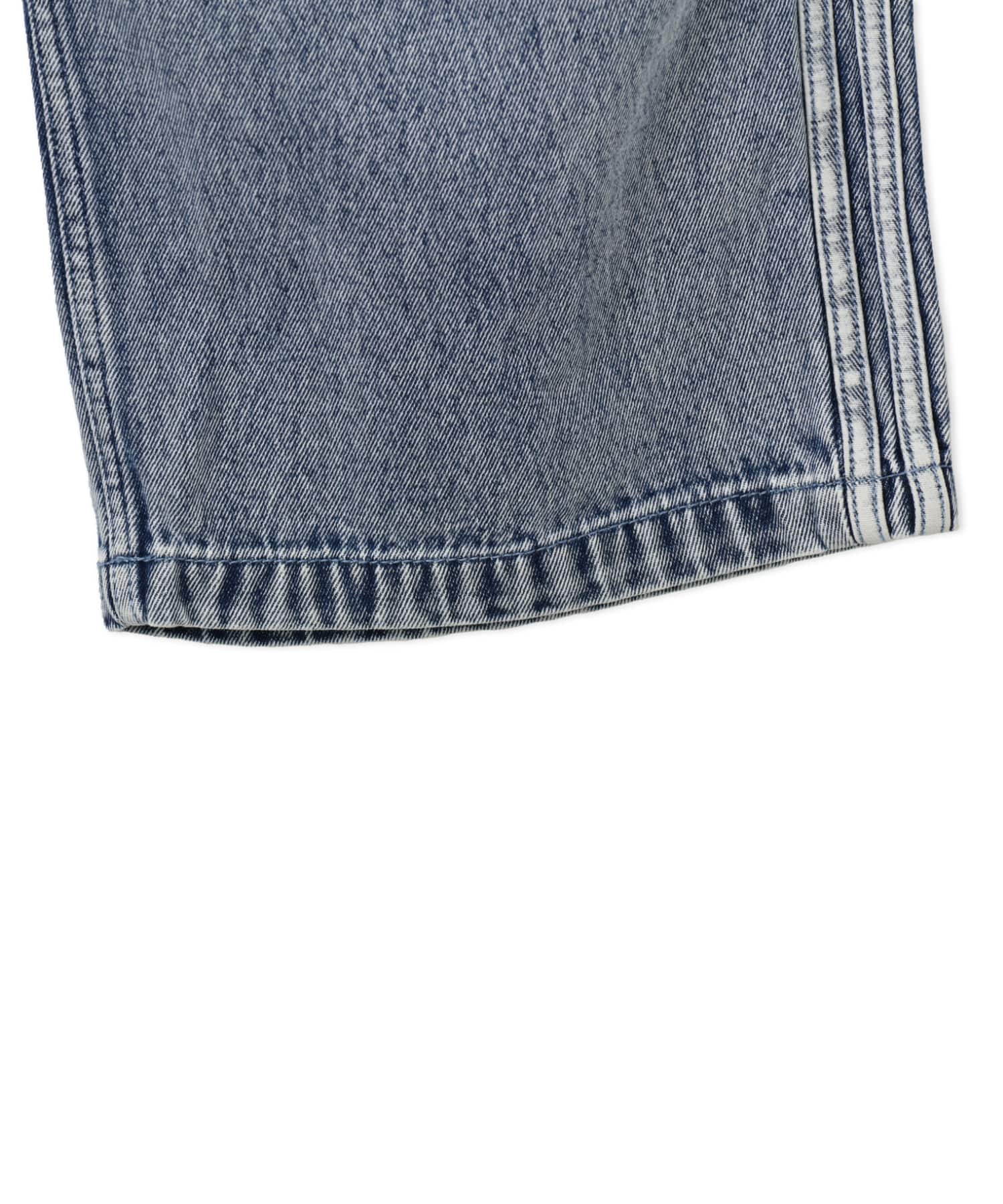adidas SST DENIM JEANS STRAIGHT LEG PANTS ライトデニムの画像