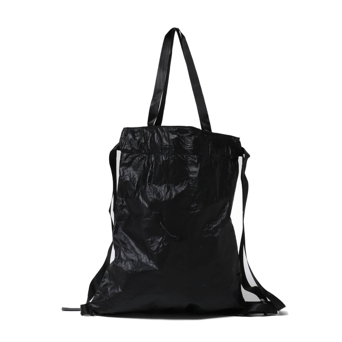 atmos pink ナイロンナップサック BLACKの画像