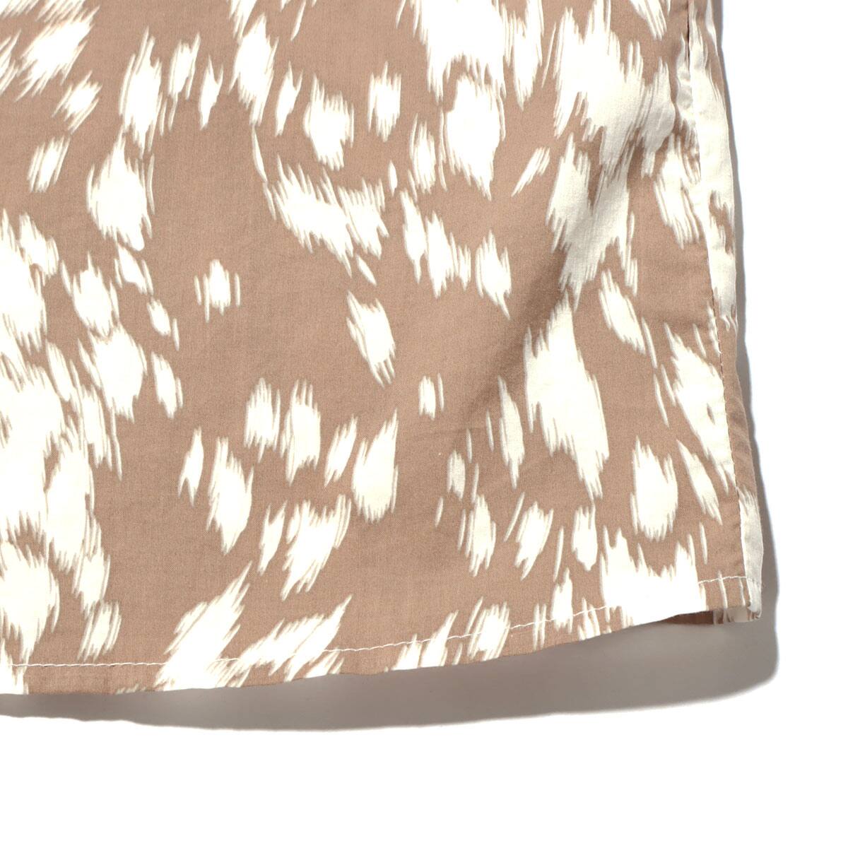 atmos pink ダルメシアン柄 シャツ BROWNの画像