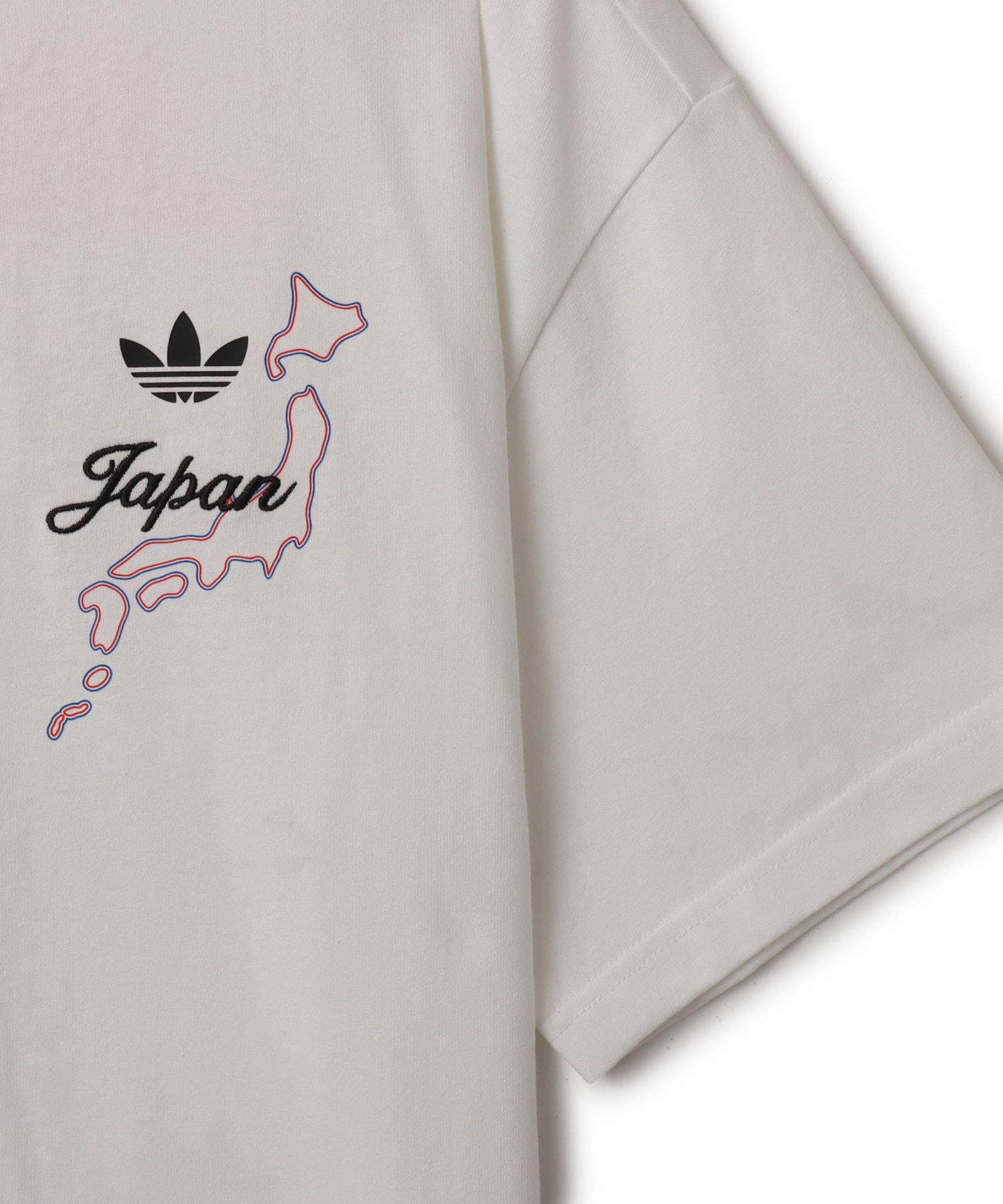 adidas JAPAN S/S TEE ホワイトの画像