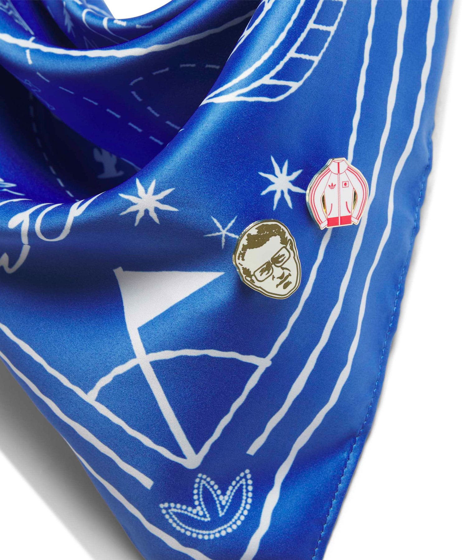 adidas MR PIN&SCARF ブルーの画像