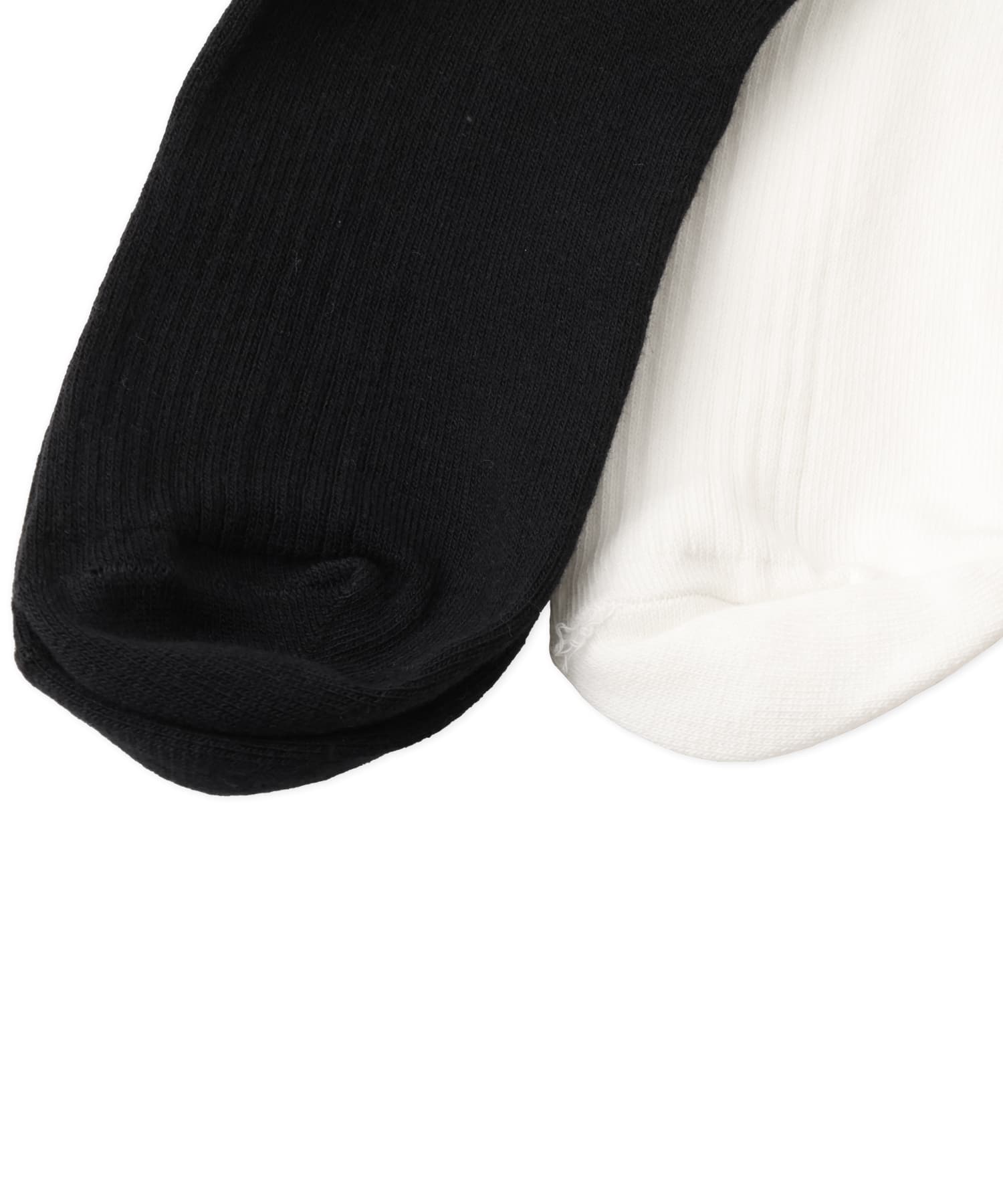 adidas RUFFLE CREW SOCKS 2 PAIRS ブラック/ホワイトの画像