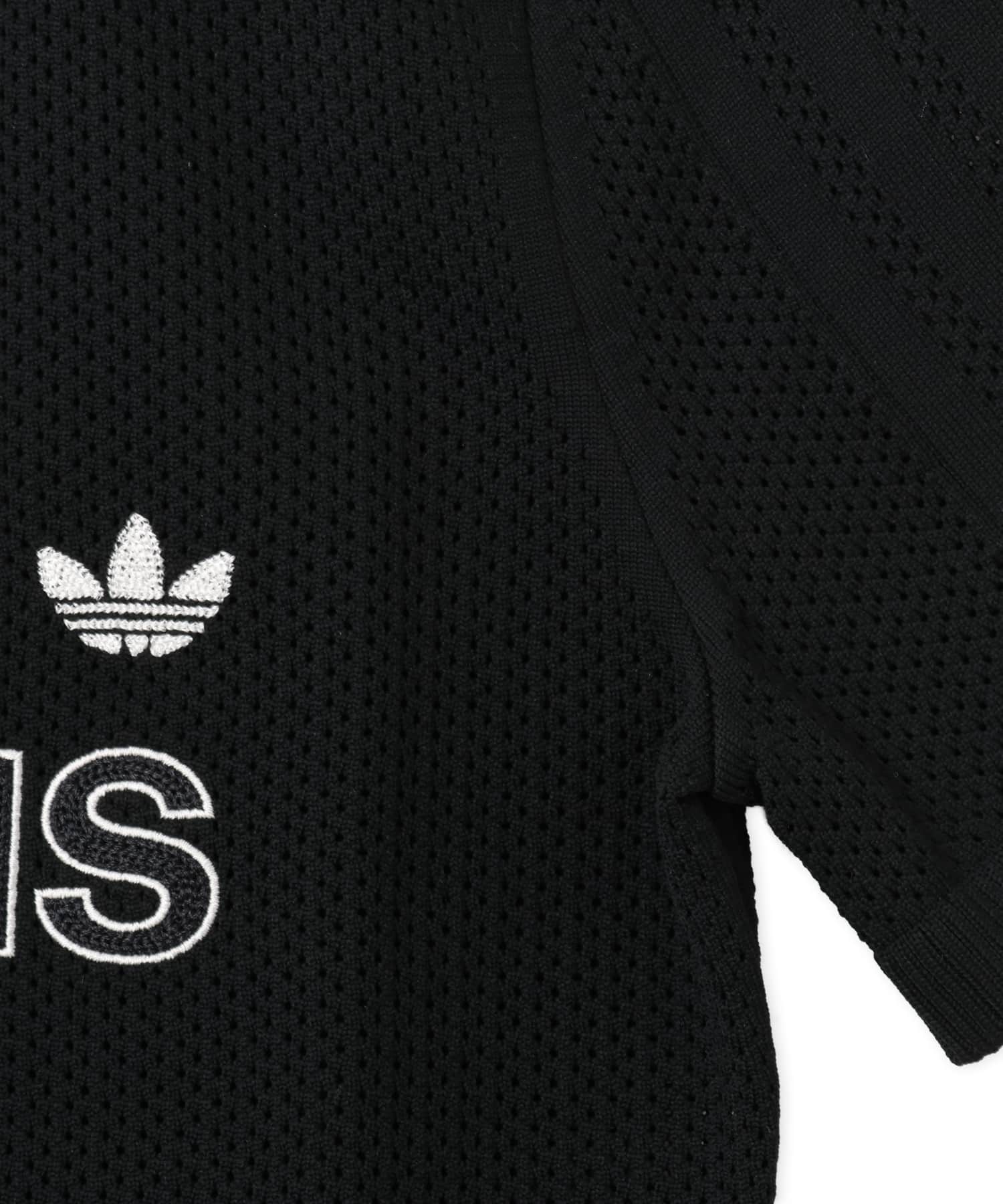 adidas MESH CALI TEE ブラック/クラウドホワイトの画像