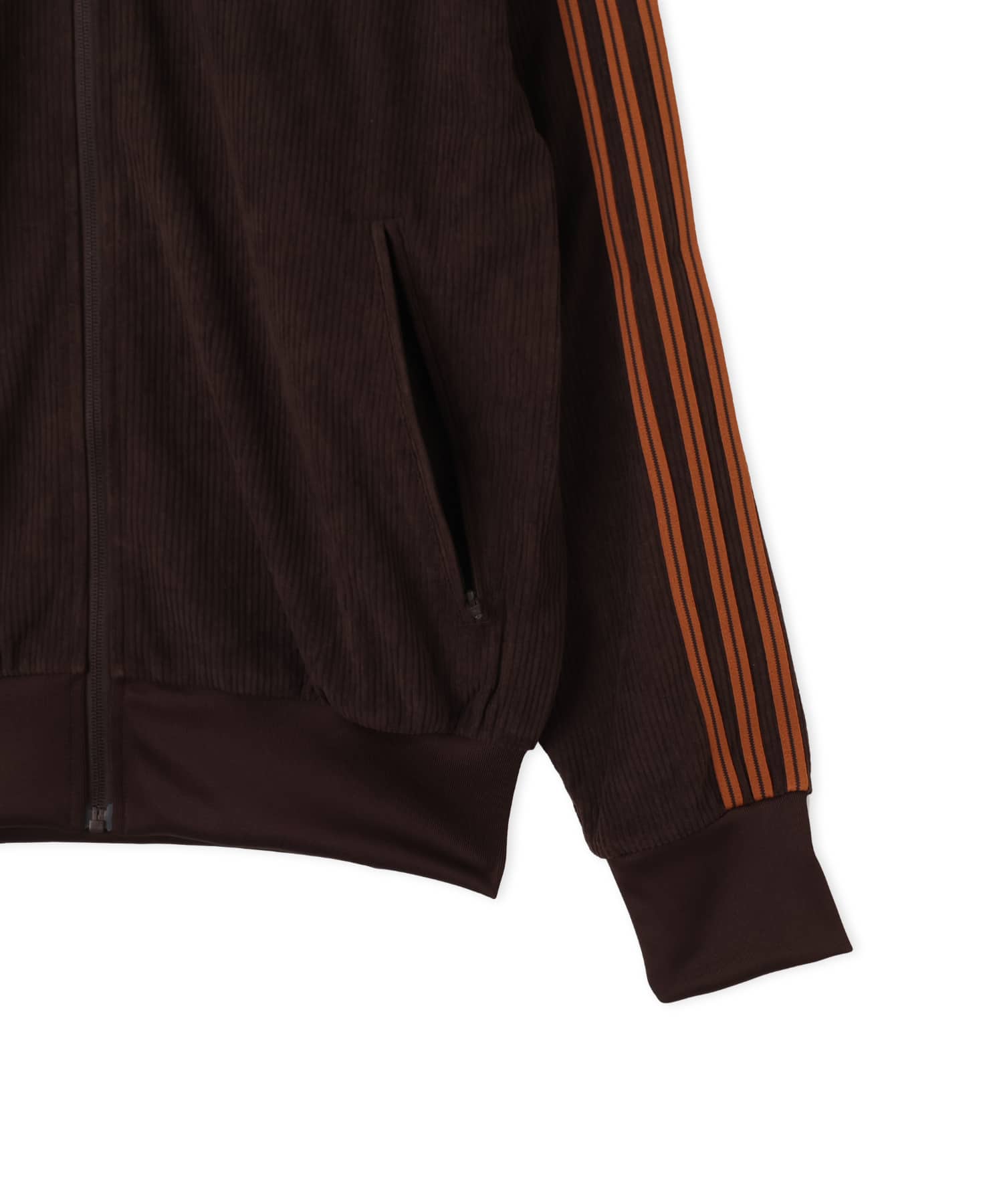 adidas FIREBIRD CORDUROY TRACK TOP オーロラコーヒーの画像
