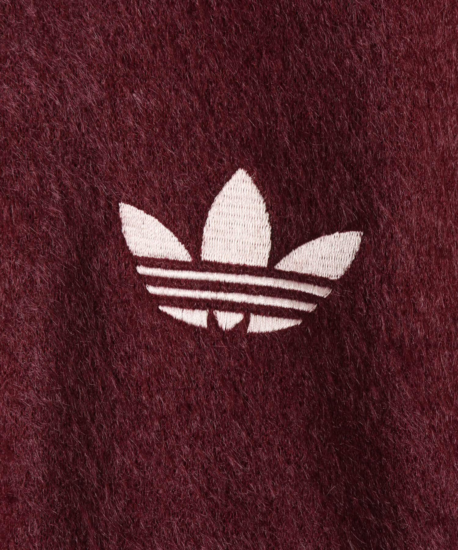 adidas MOHAIR FIREBIRD LOOSE TRACK TOP マルーンの画像
