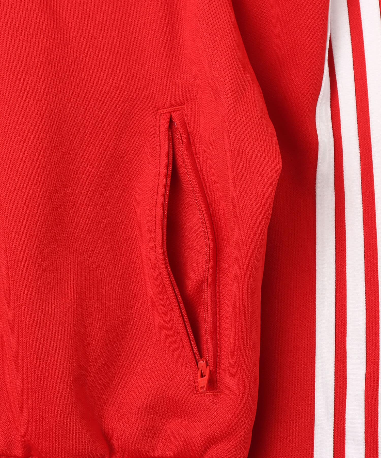 adidas ELEVATED SLEEVE FB TRACK TOP better scarletの画像