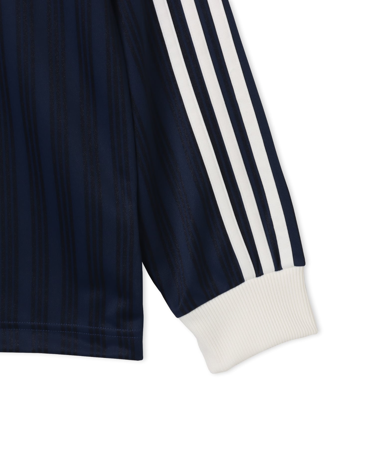 adidas ADICOLOR PIQUE FOOTBALL LONG SLEEVE ナイトインディゴの画像