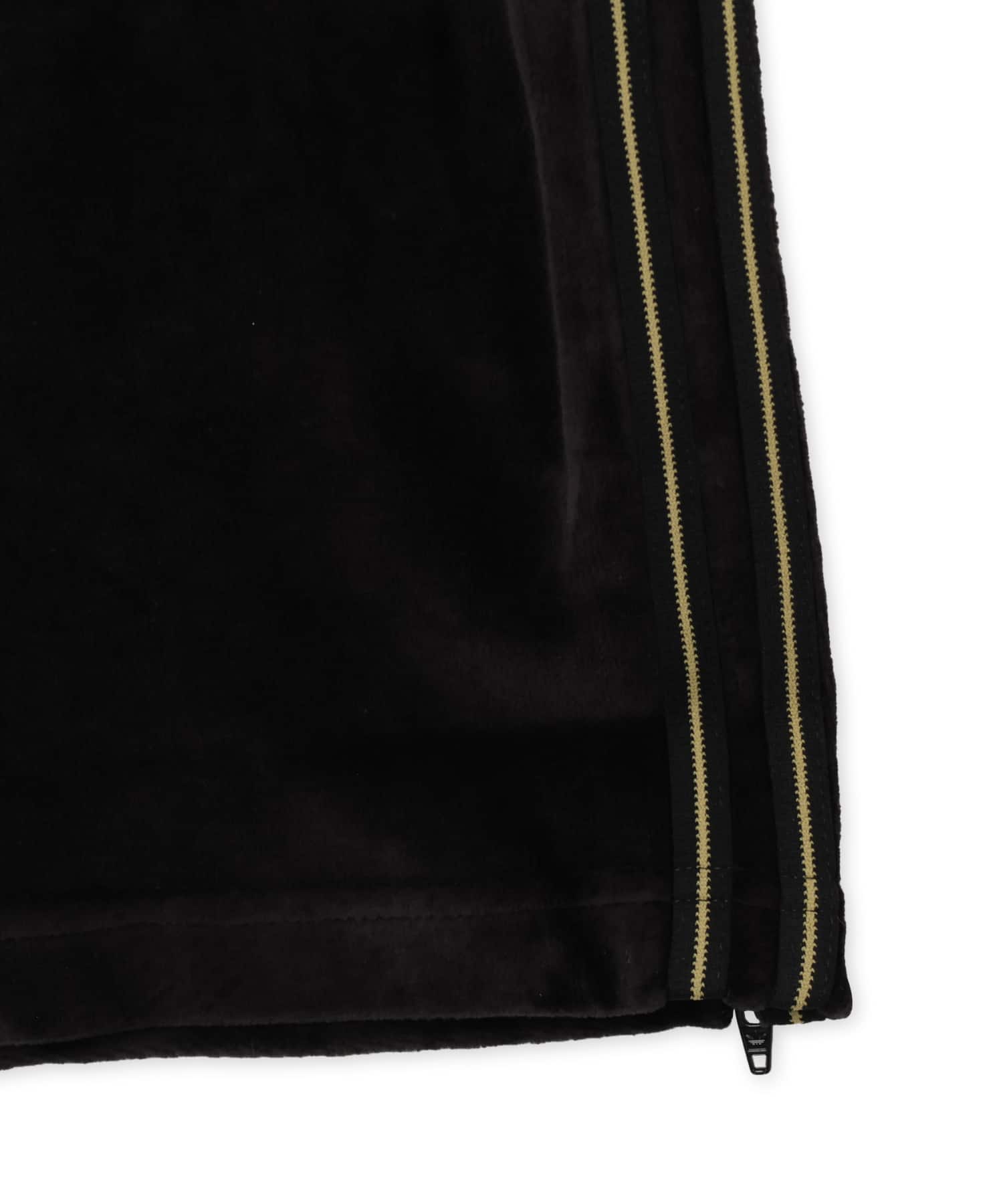 adidas FIREBIRD VELOUR TRACK PANTS ブラックの画像