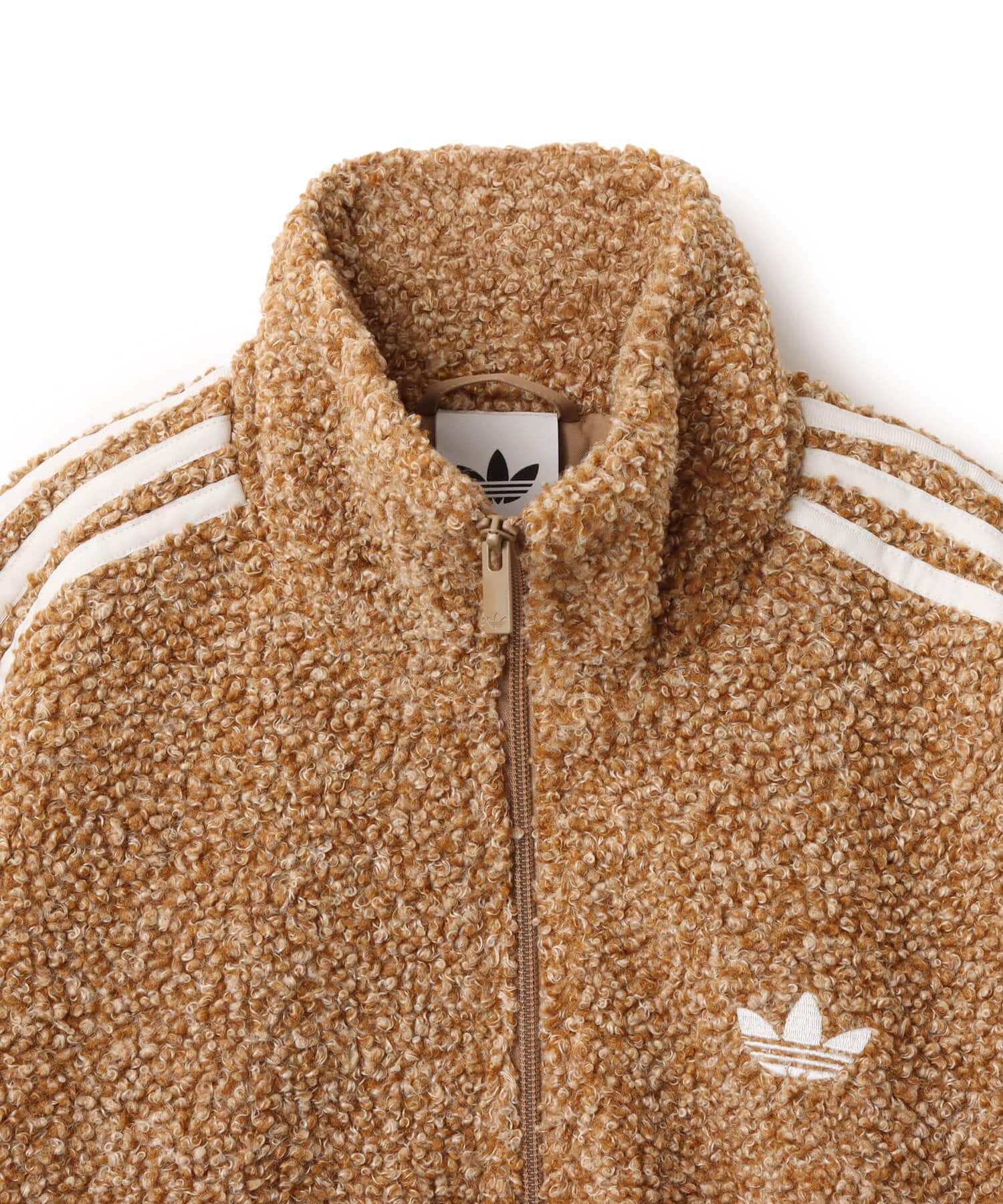 adidas BOUCLE FIREBIRD TRACKTOP カードボード/オフホワイトの画像