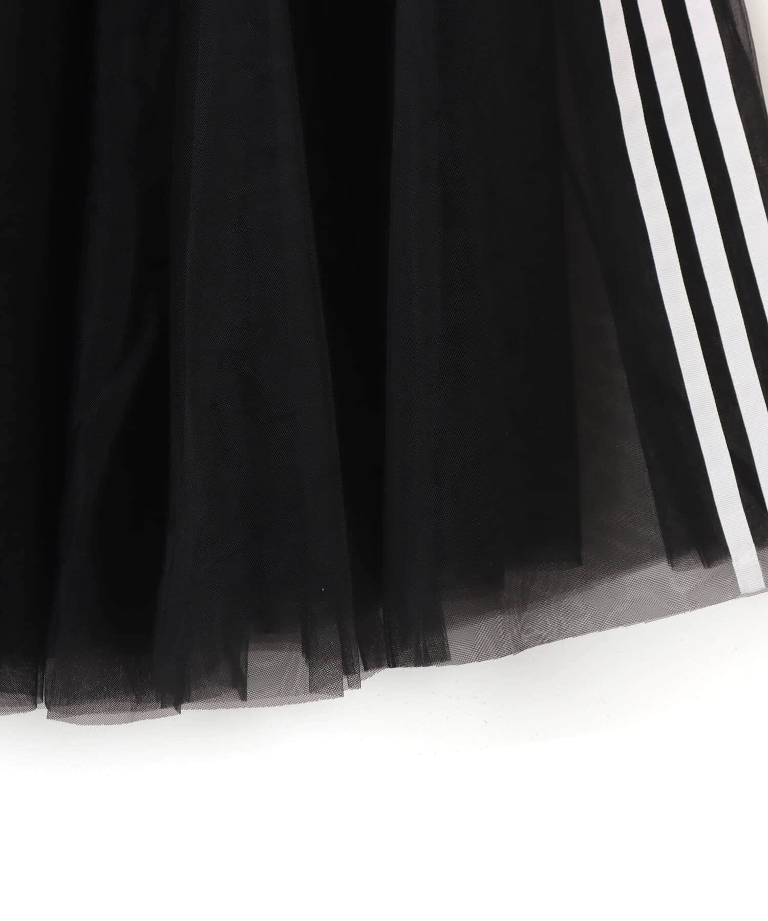 adidas TULLE SKIRT ブラックの画像